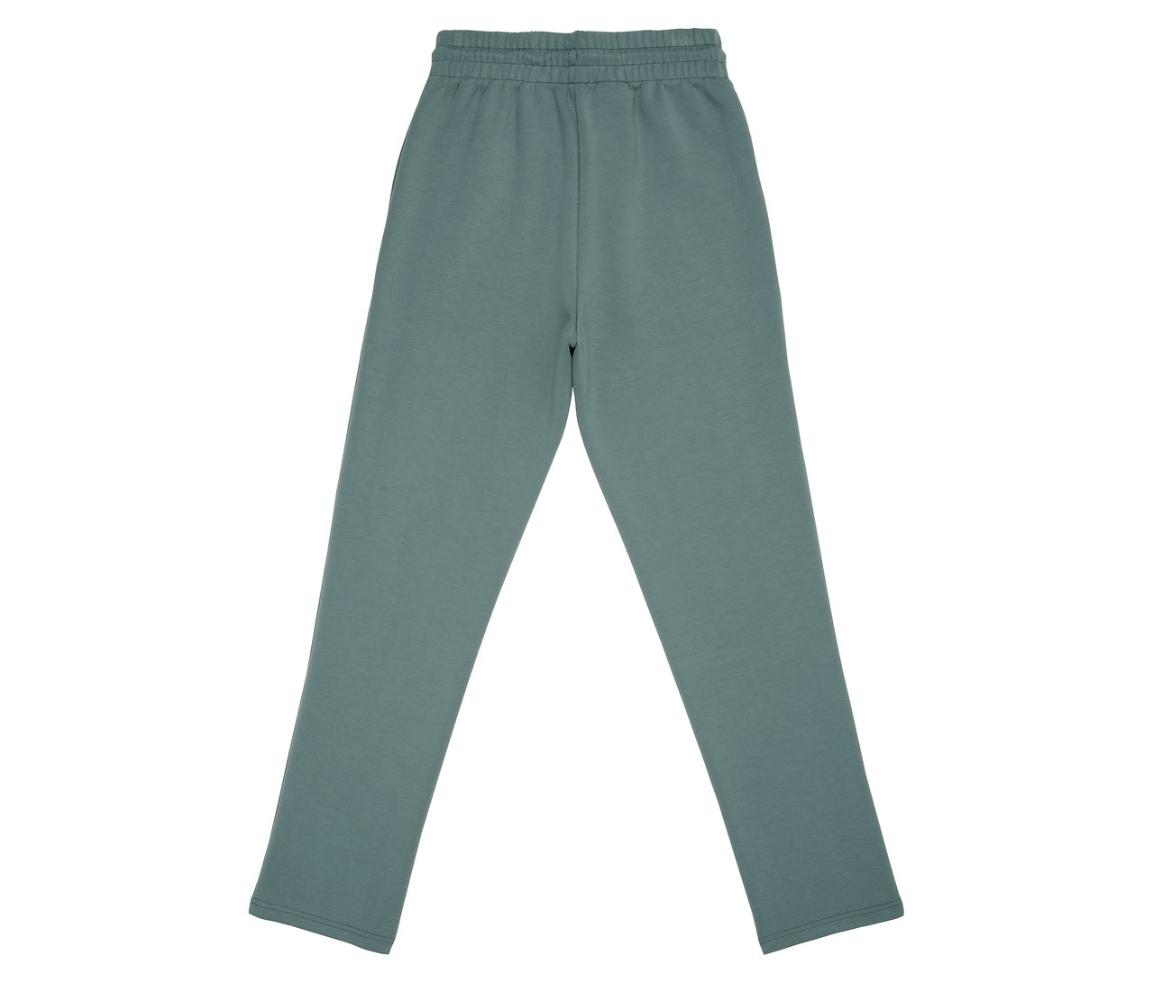 Na białym tle leżą spodnie damskie FILA z mieszanki modalowej.