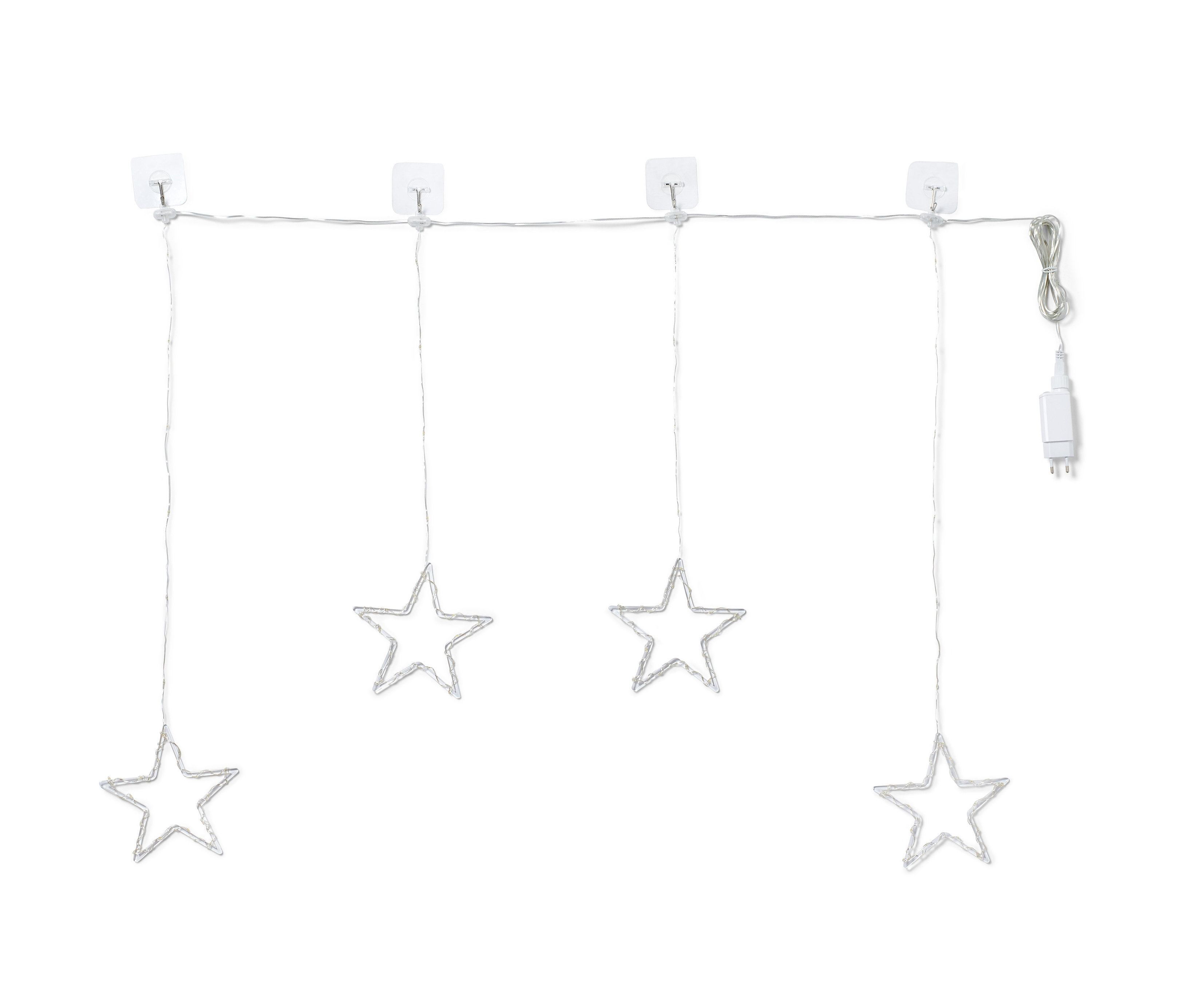 Tchibo - Kurtyna świetlna LED - kolor: biały