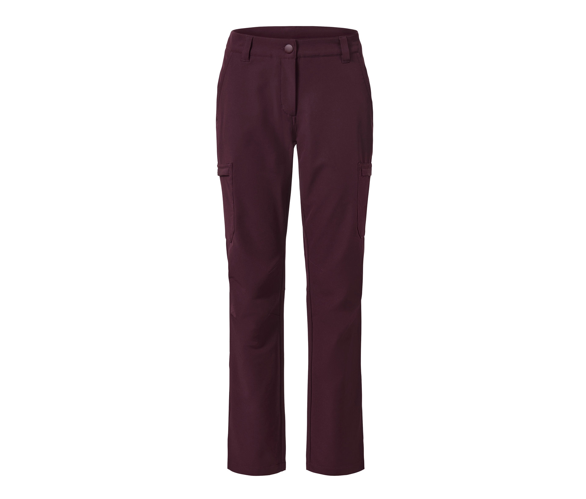 Tchibo - Spodnie typu cargo z softshellu- czerwony