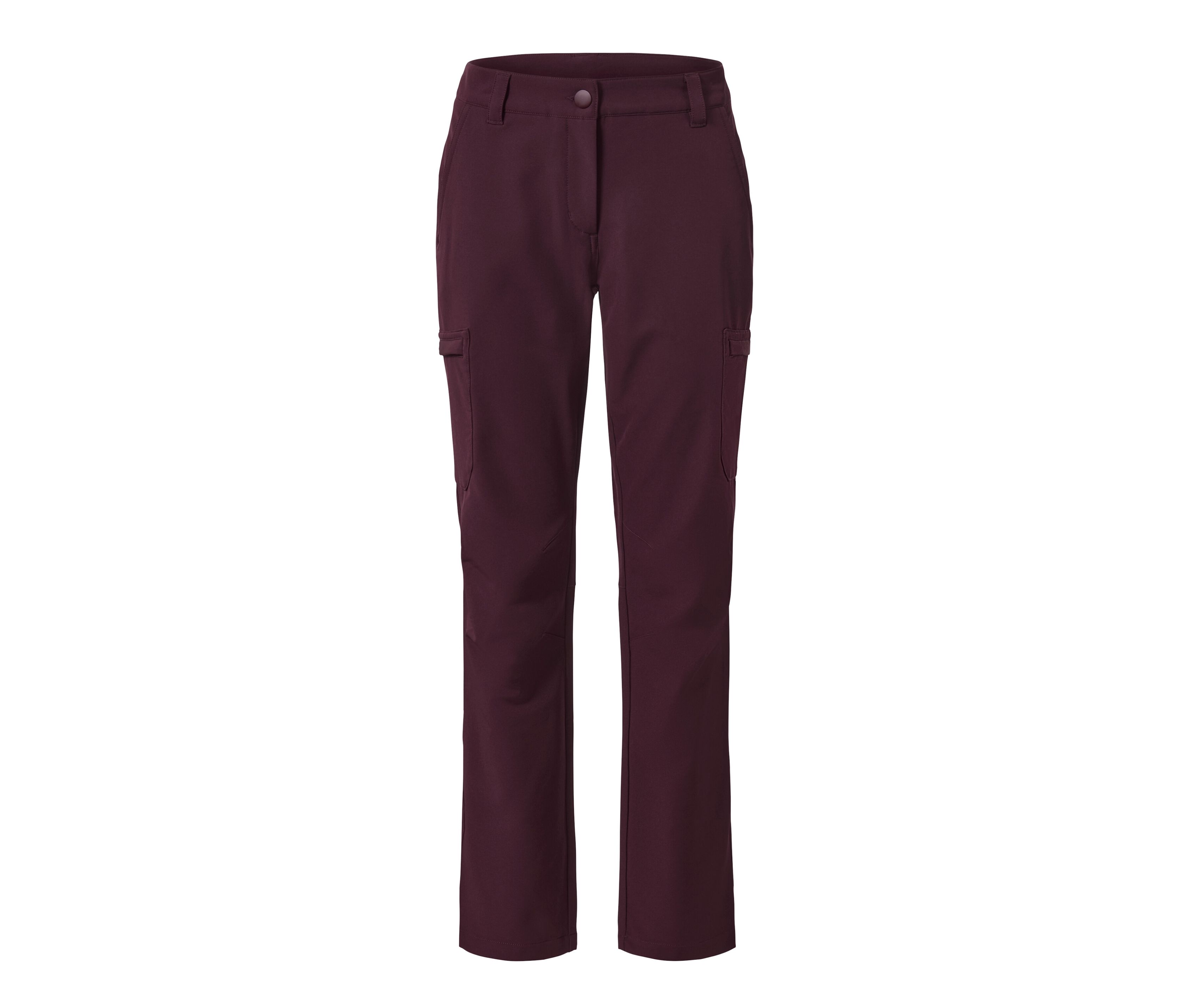 Tchibo - Spodnie typu cargo z softshellu, czerwony