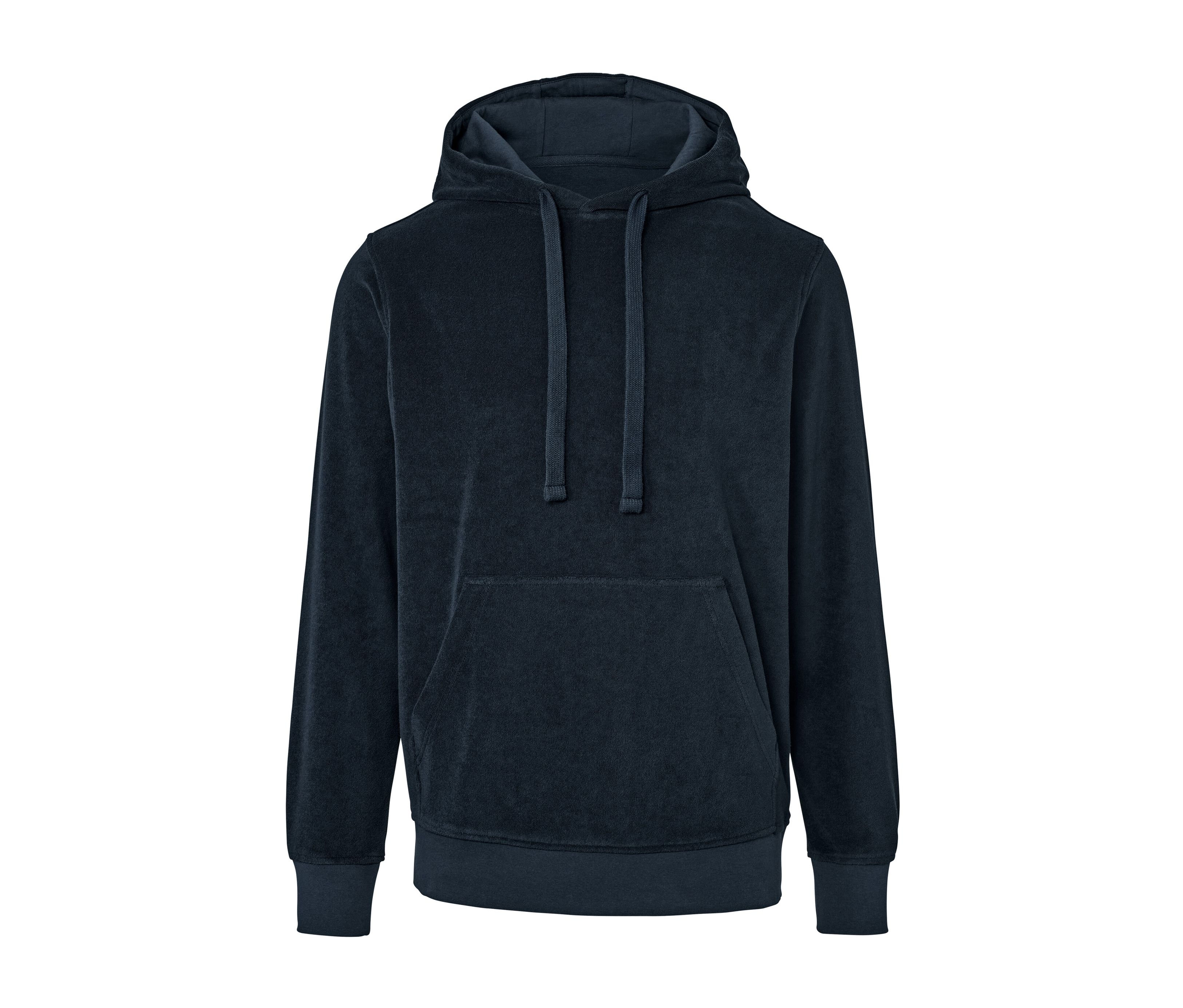 Tchibo - Bluza z kapturem z tkaniny frotte, niebieski