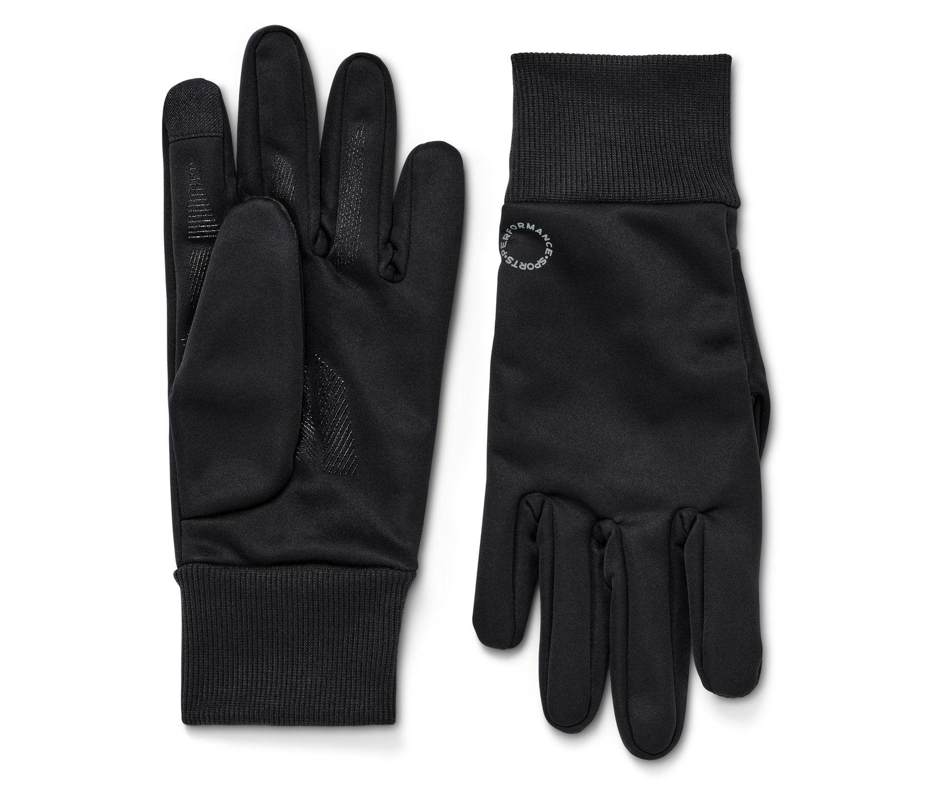 Tchibo - Rękawice wiatroszczelne - unisex- czarny