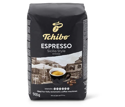 Opakowanie kawy ziarnistej Espresso Sicilia Style, 500 g.