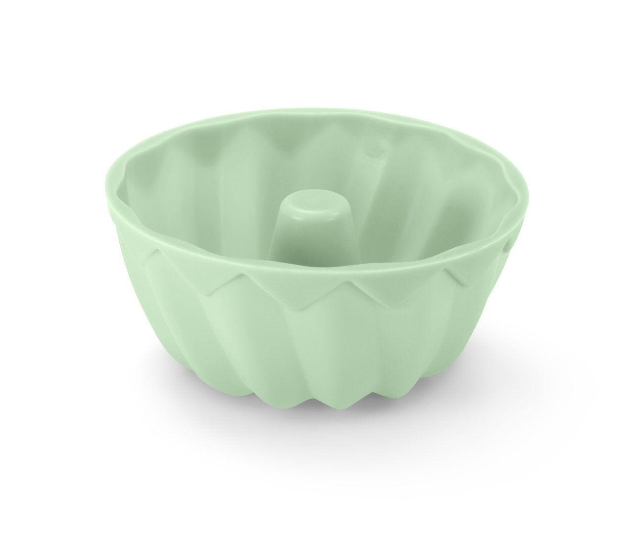 Zielona foremka do minibabeczek.