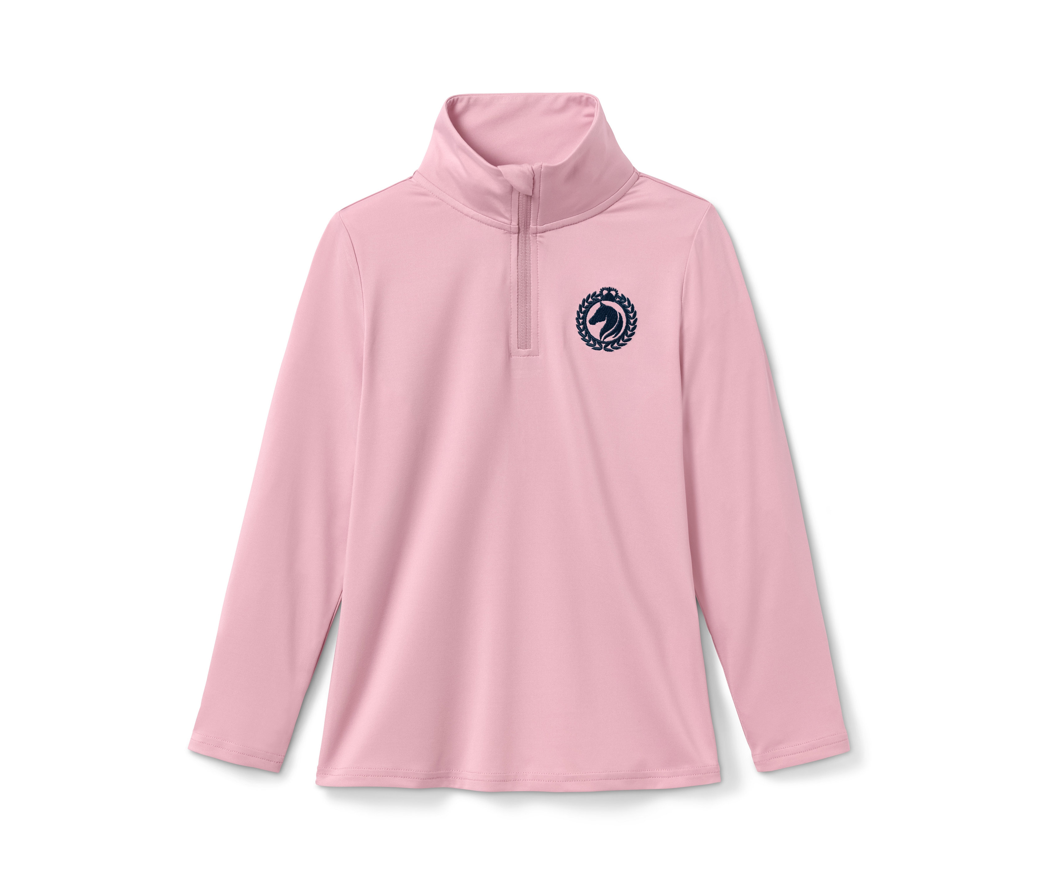 Tchibo - Jeździecka bluza funkcyjna z długim rękawem z materiału z recyklingu- różowy