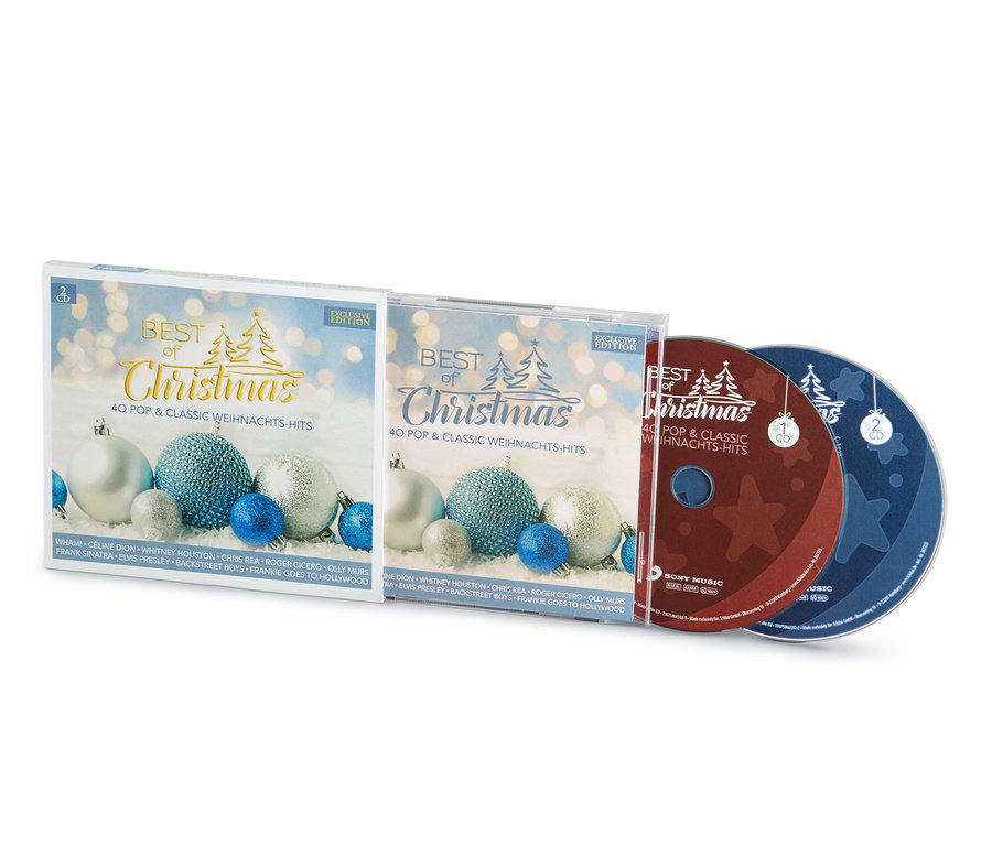 Dwie płyty CD »Best of Christmas 2018«.