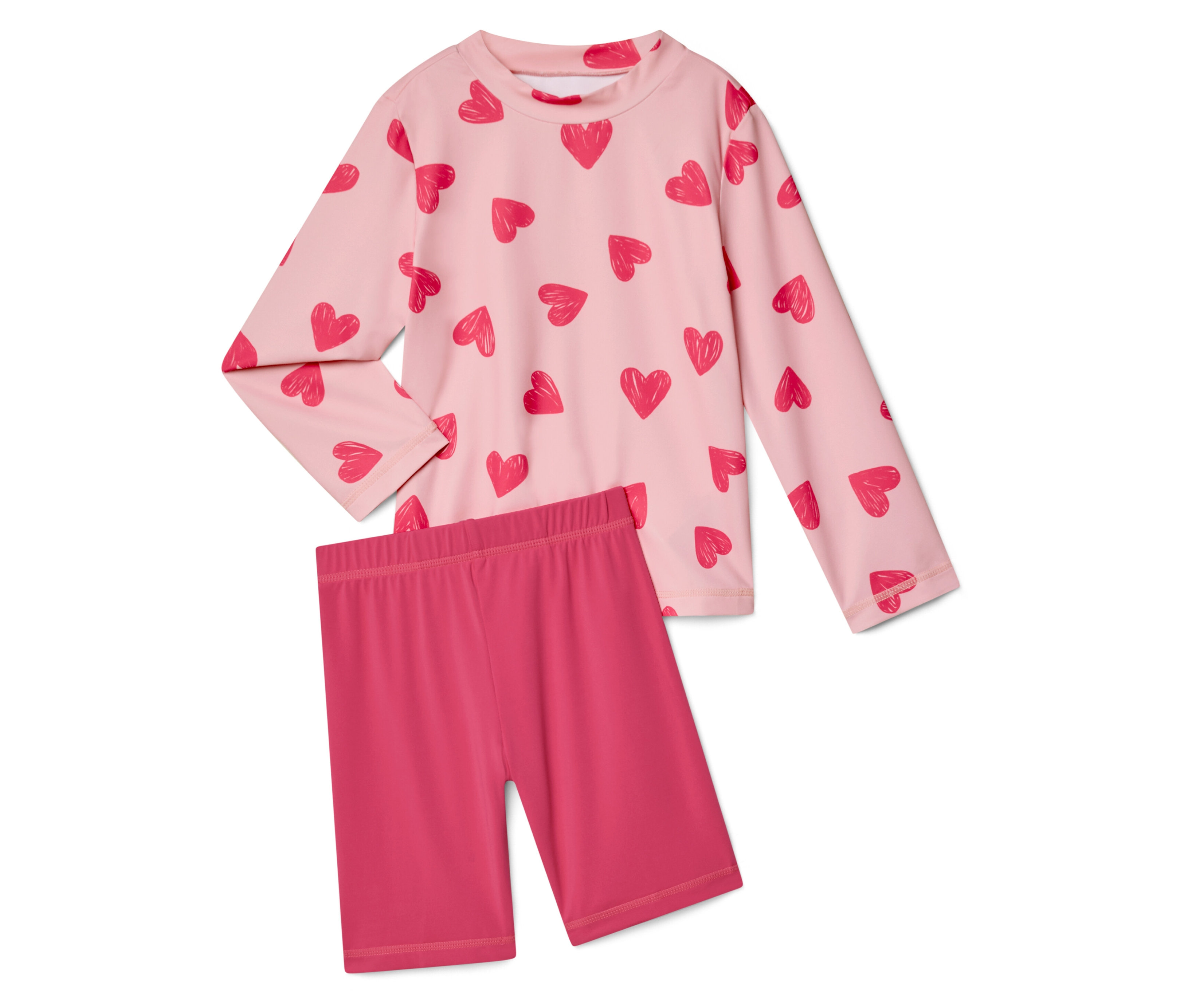 Tchibo - Komplet dziecięcy z filtrem UV 50+ - kobieta- różowy