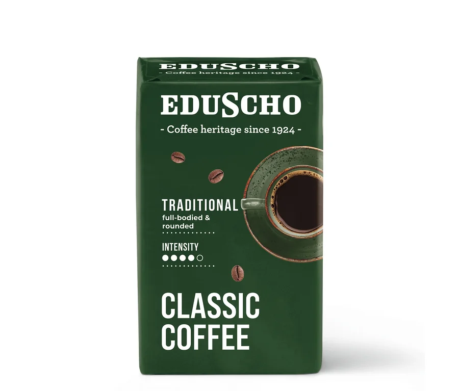 Opakowanie kawy mielonej EDU Classic Traditional 250 g.