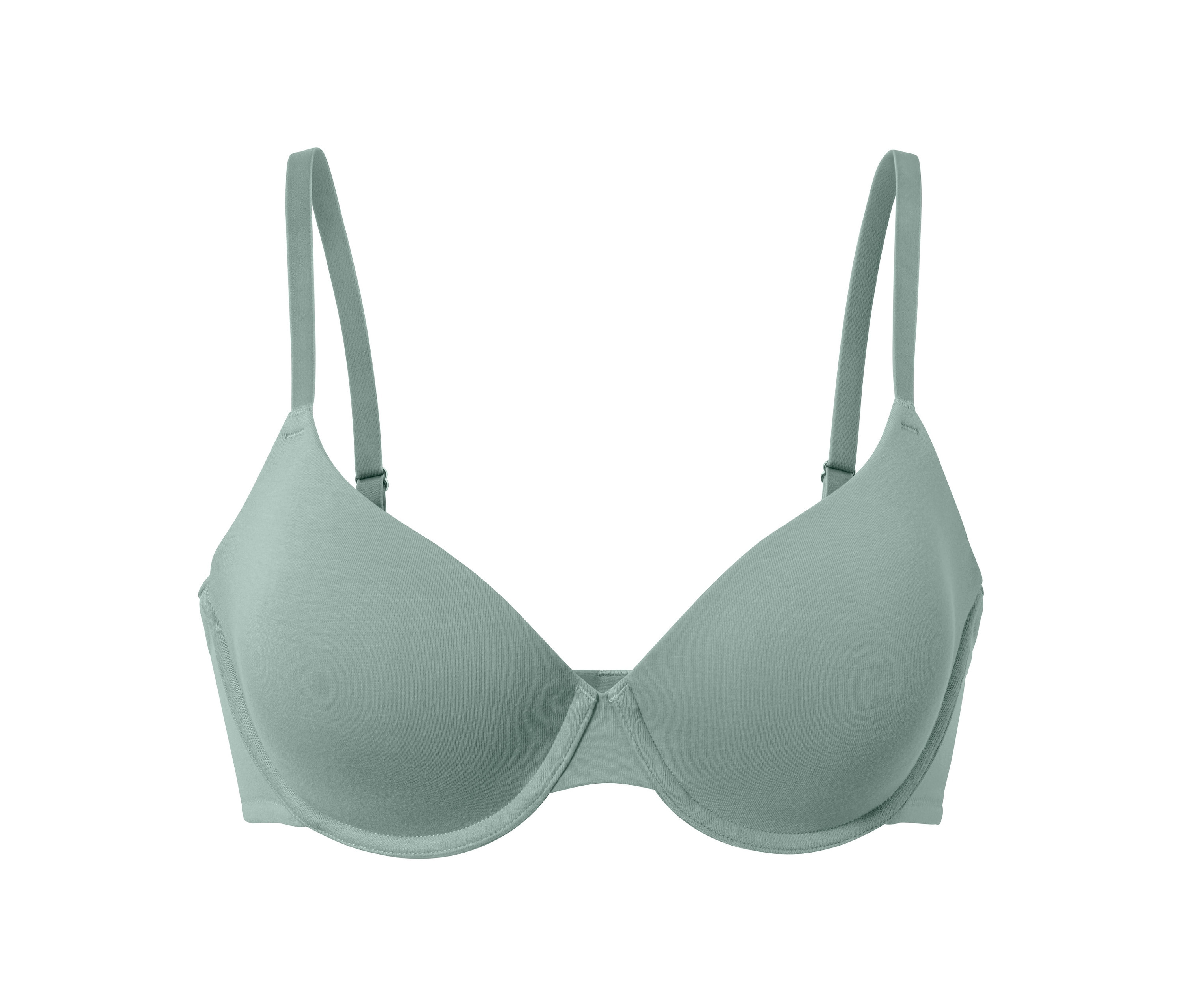 Tchibo - Biustonosz z modelowanymi miseczkami, zielony