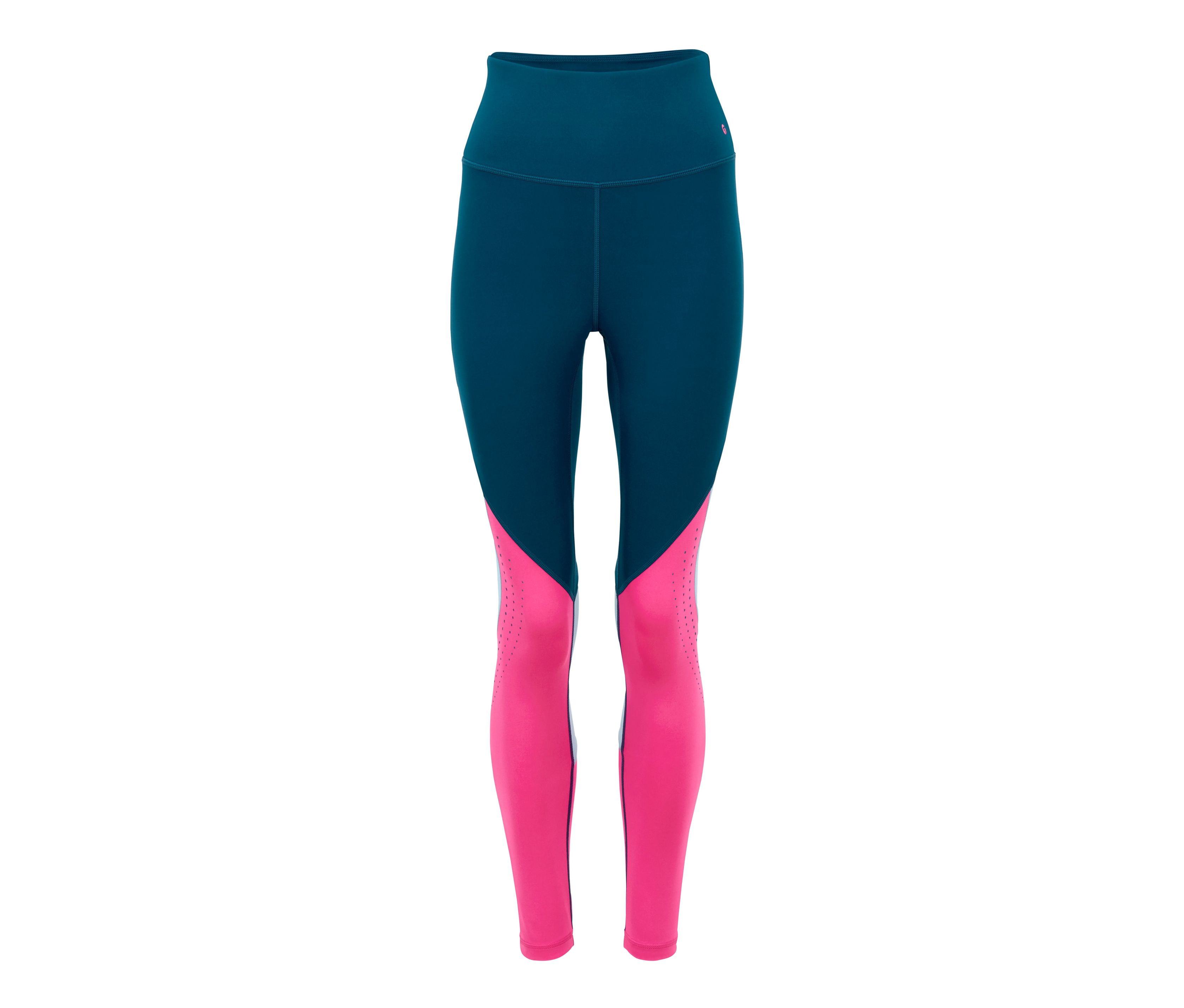 Tchibo - Legginsy sportowe o długości 7/8, różowy/niebieski