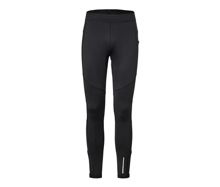 Czarne legginsy do biegania.