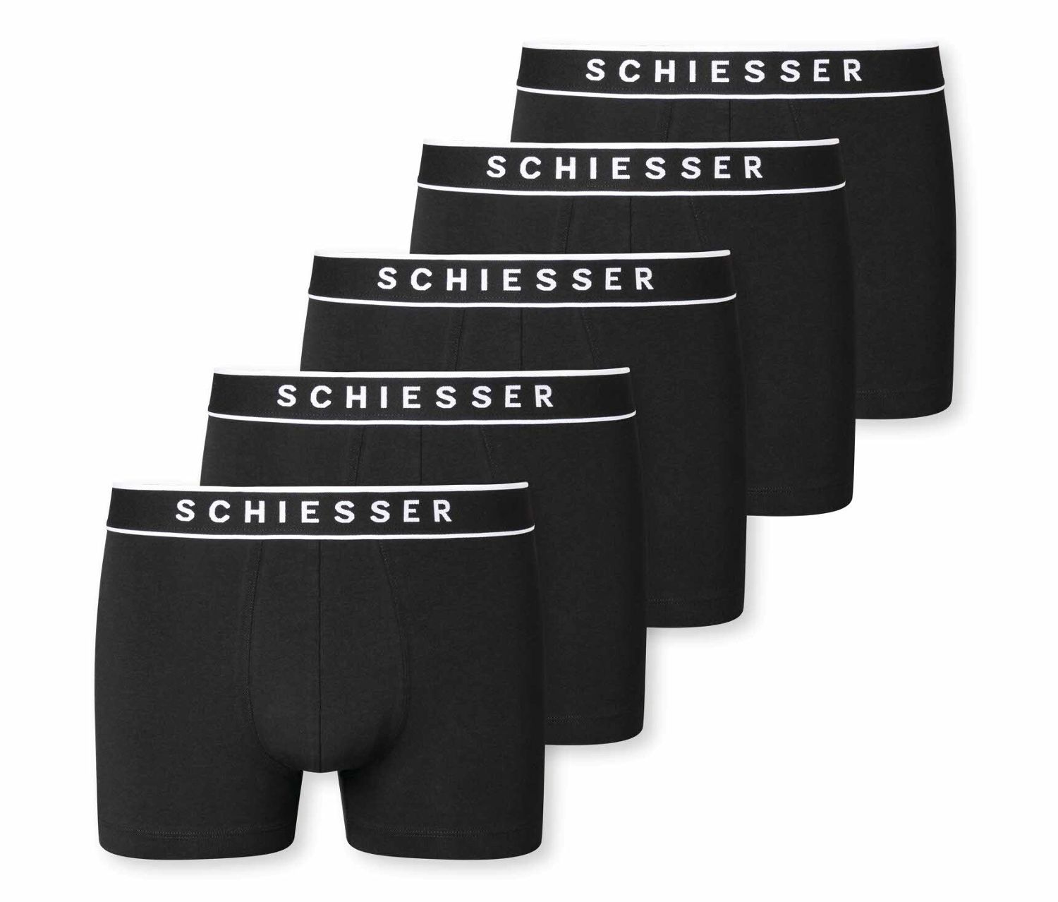 Bokserki Schiesser, czarny