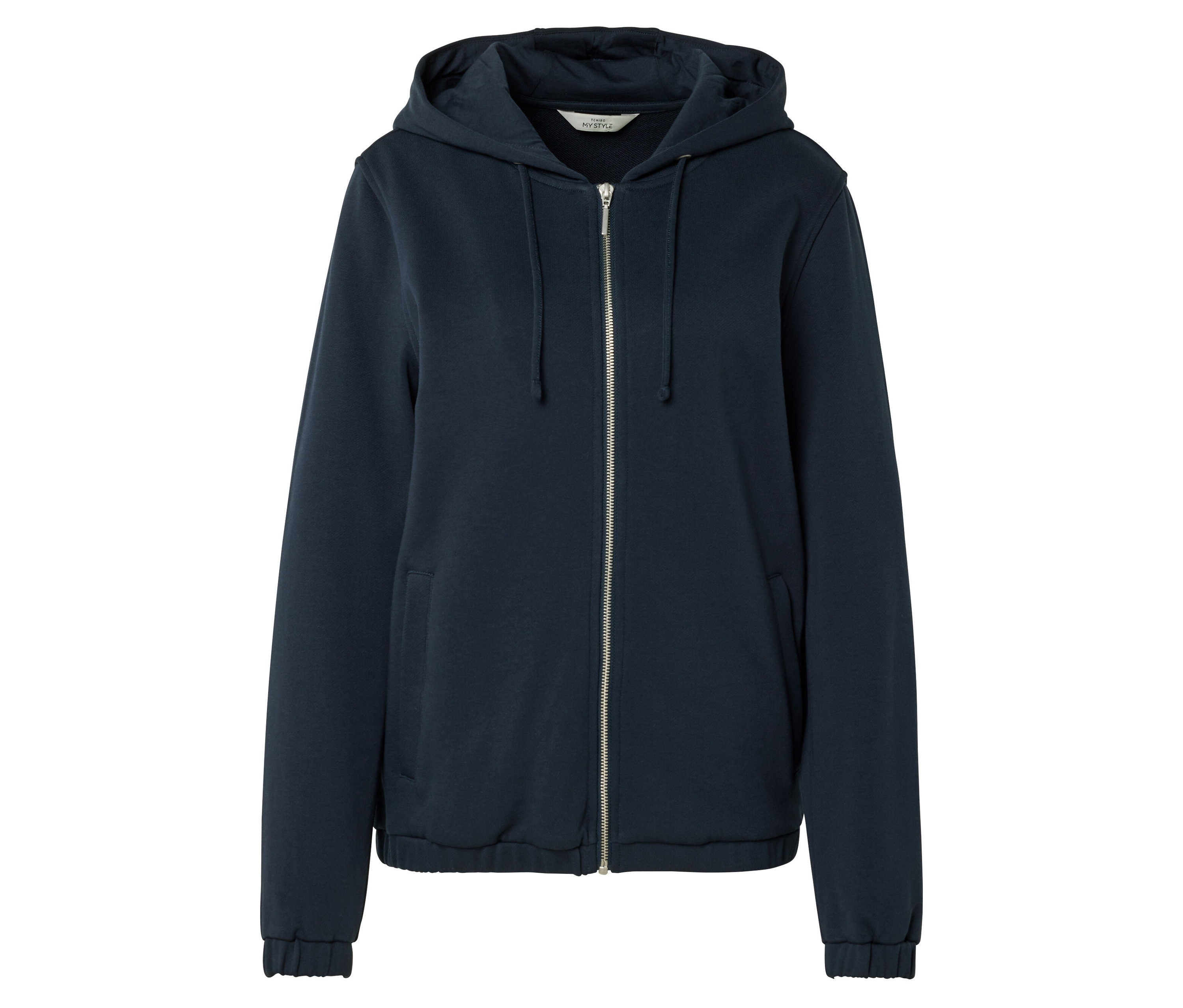 Tchibo - Rozpinana bluza dresowa- niebieski