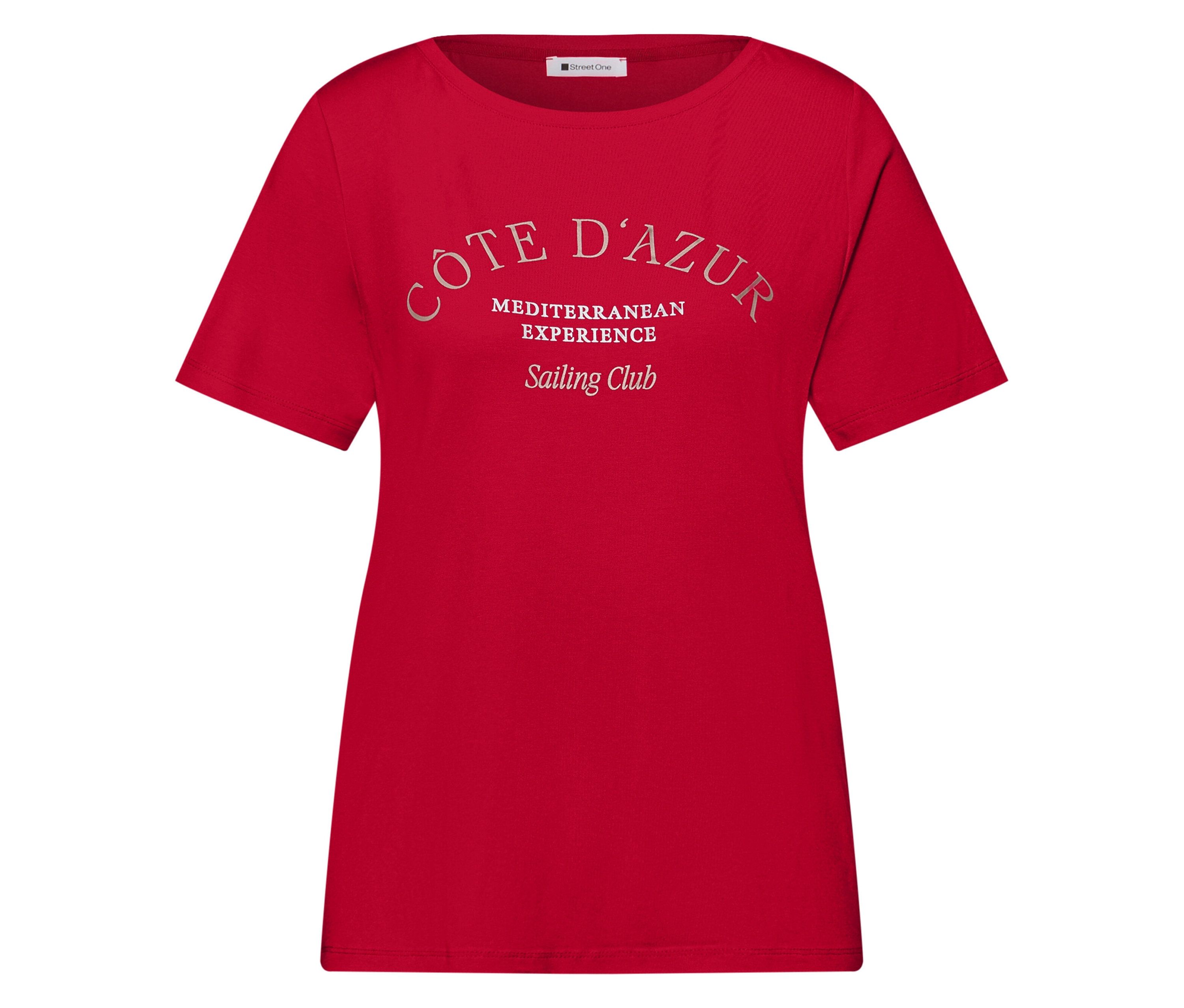 Koszulka Street One- czerwony