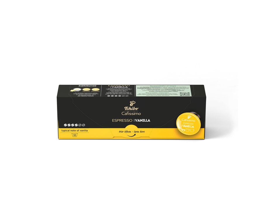Paczka Cafissimo Flavoured Espresso – Vanilla – 10 kapsułek.