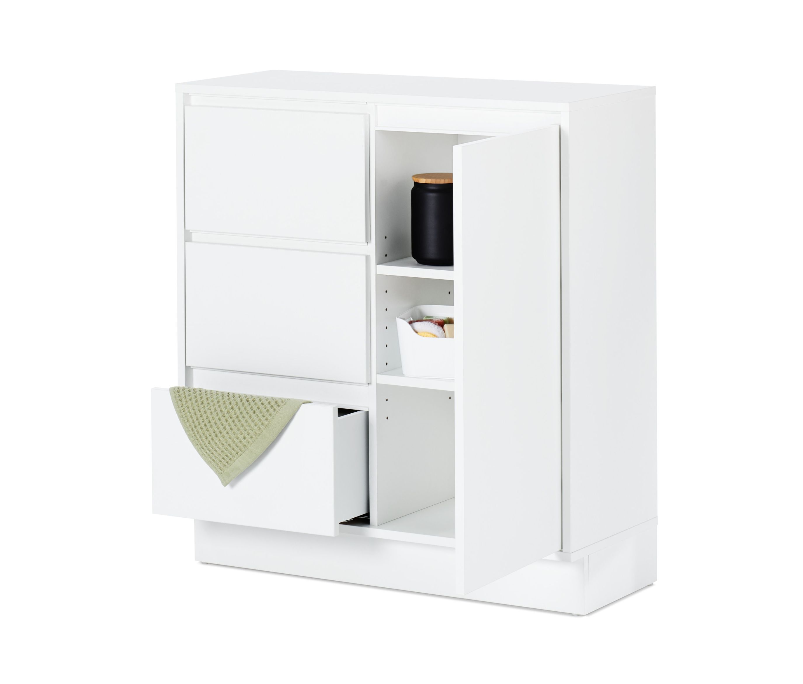 Tchibo - Szafka łazienkowa typu sideboard - kolor: biały