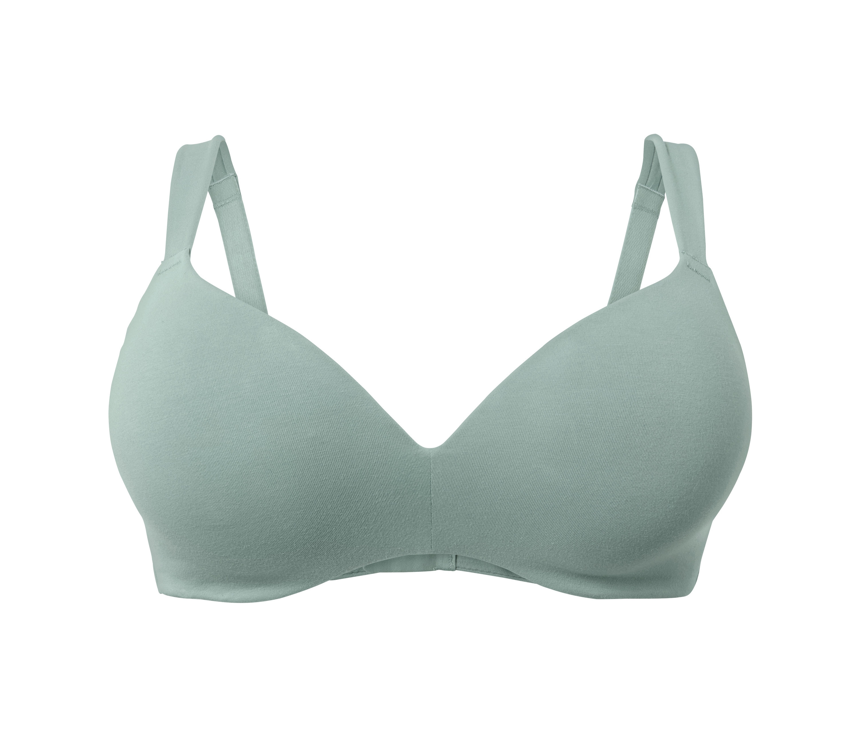 Tchibo - Biustonosz z miękkimi miseczkami- zielony