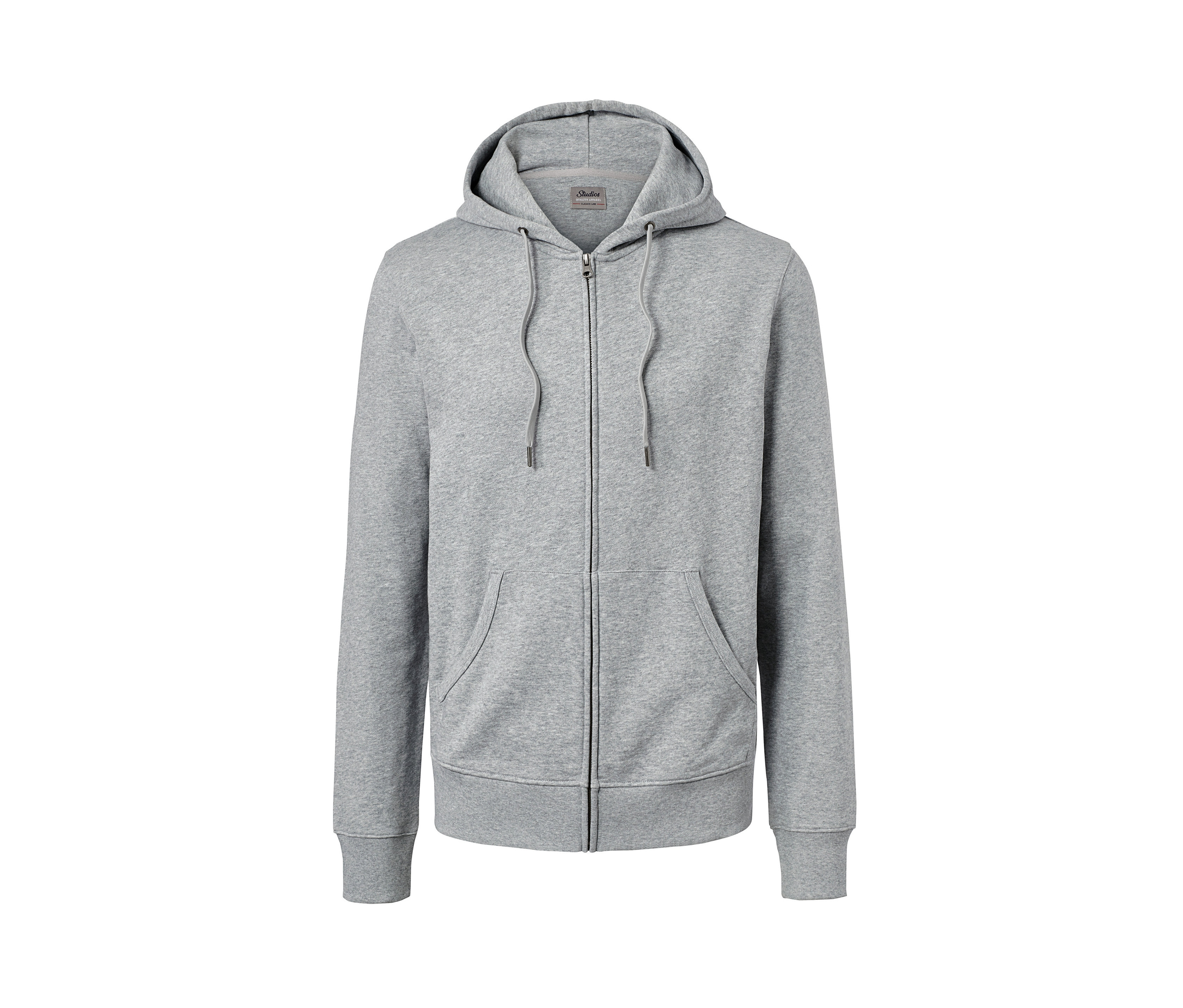 Tchibo - Bluza z dzianiny dresowej- szary