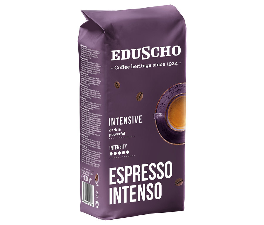 Opakowanie kawy ziarnistej Eduscho Espresso Intenso, 1000 g.