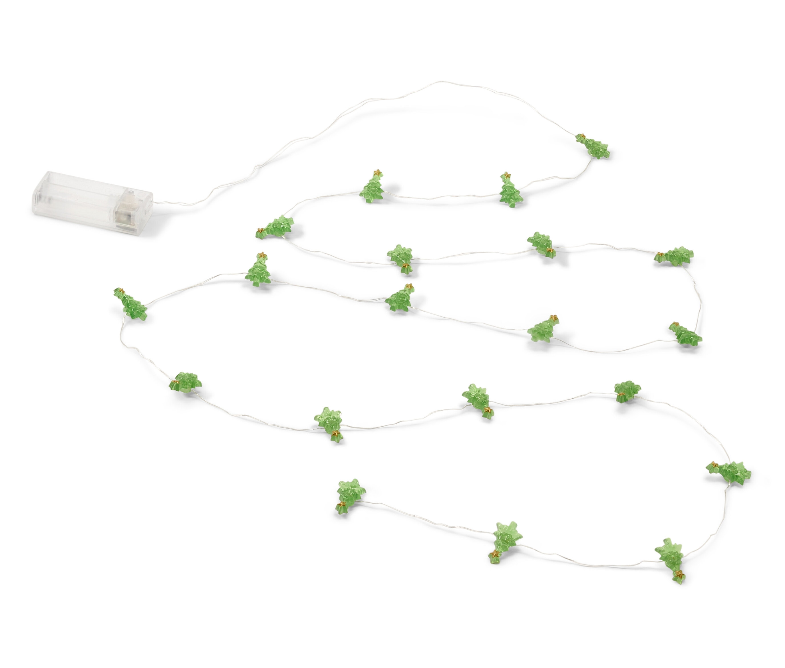 Tchibo - Łańcuch świetlny z mikrodiodami LED - kolor: złoty/zielony