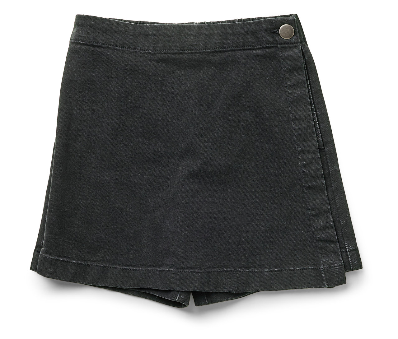 Spódnico-spodnie stylizowane na dżins.