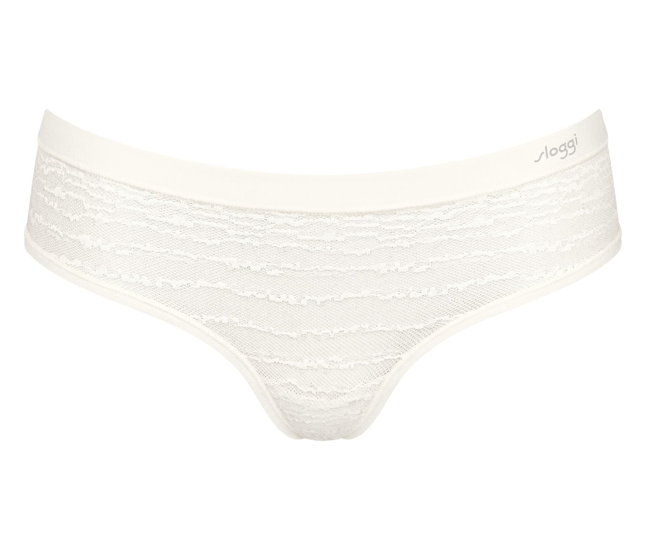 Figi sloggi Free Evolve Hipster Lace- biały
