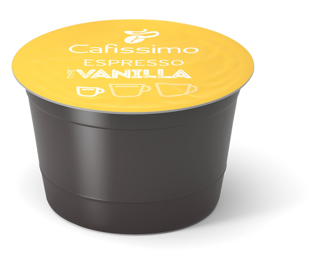 Pojedyncza kapsułka Cafissimo Flavoured Espresso – Vanilla.