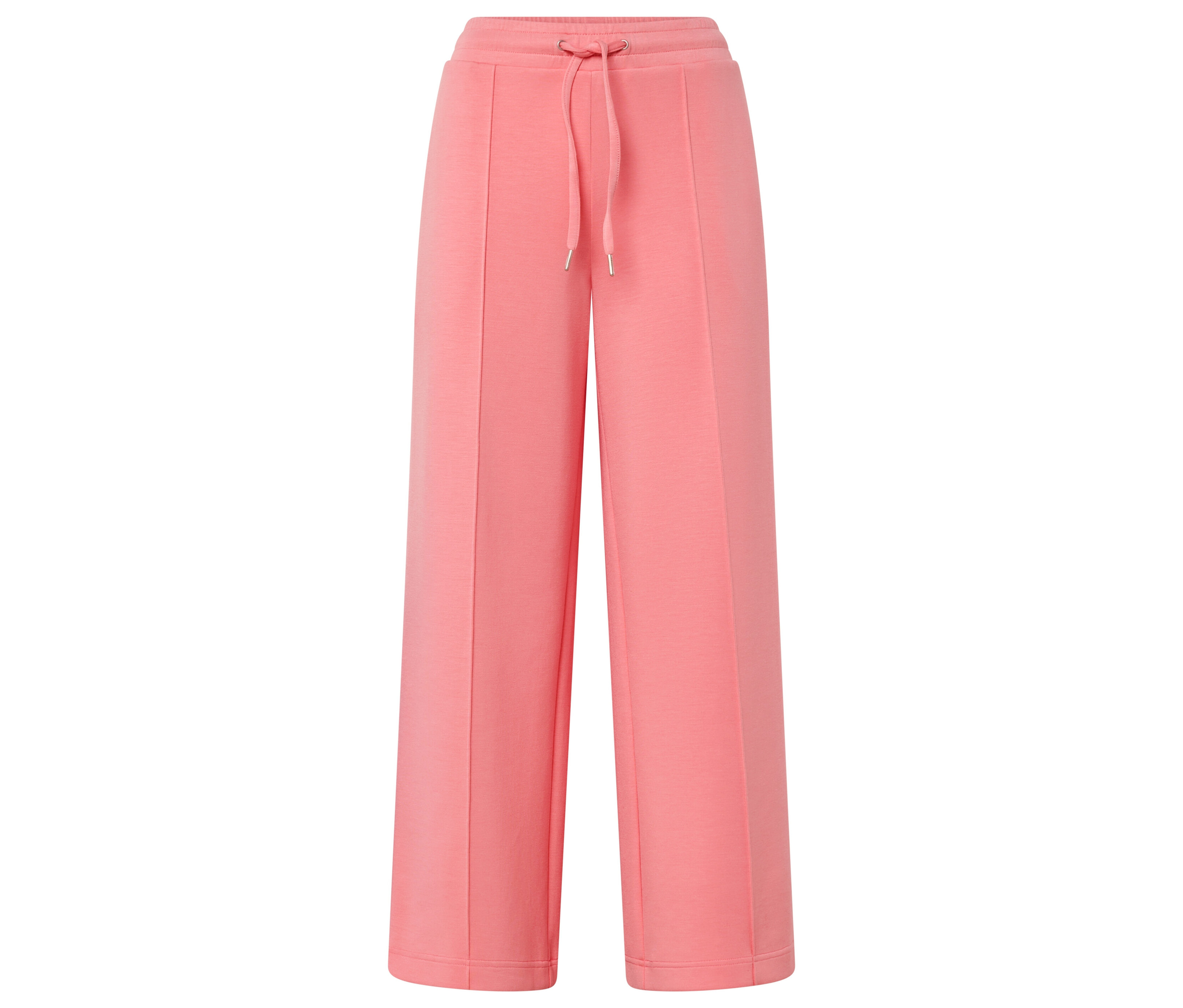 Tchibo - Spodnie kuloty z mieszanki modalu- różowy