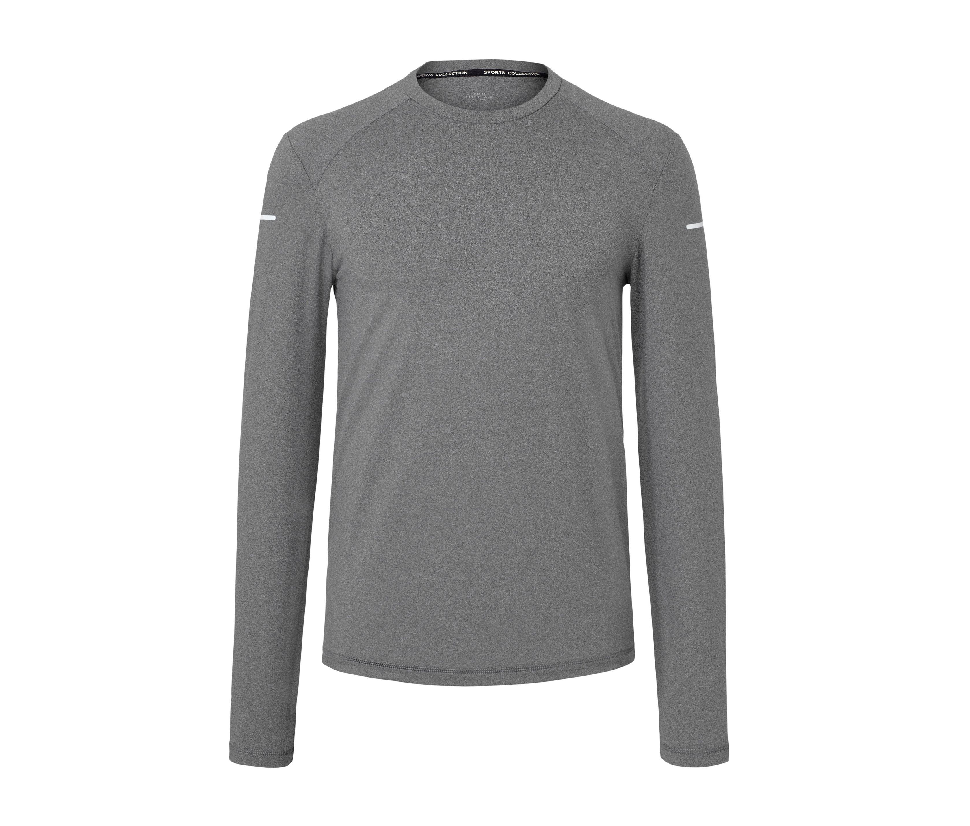 Tchibo - Koszulka funkcyjna z długim rękawem, szary