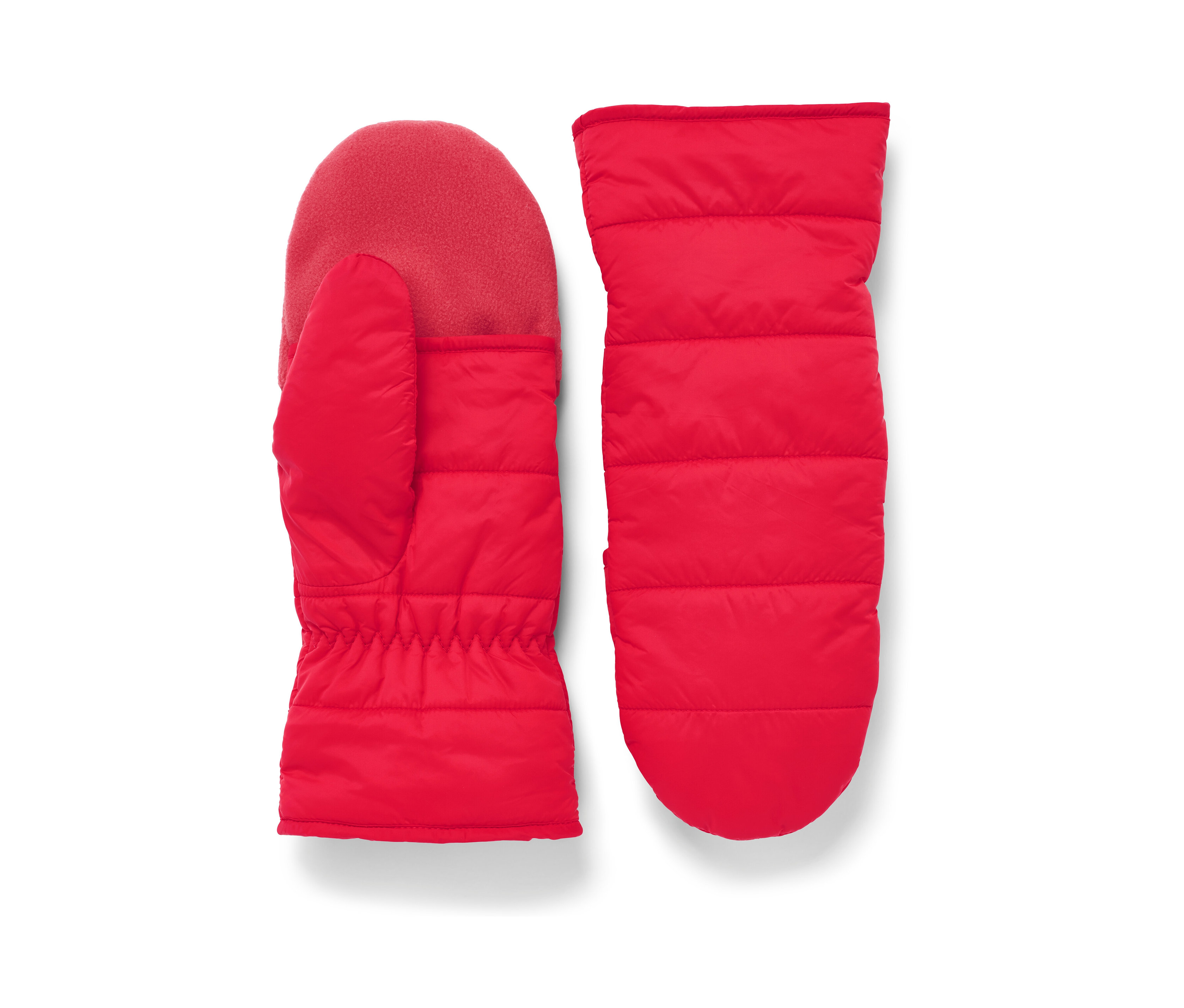 Tchibo - Rękawice-łapawice pikowane z jednym palcem- czerwony