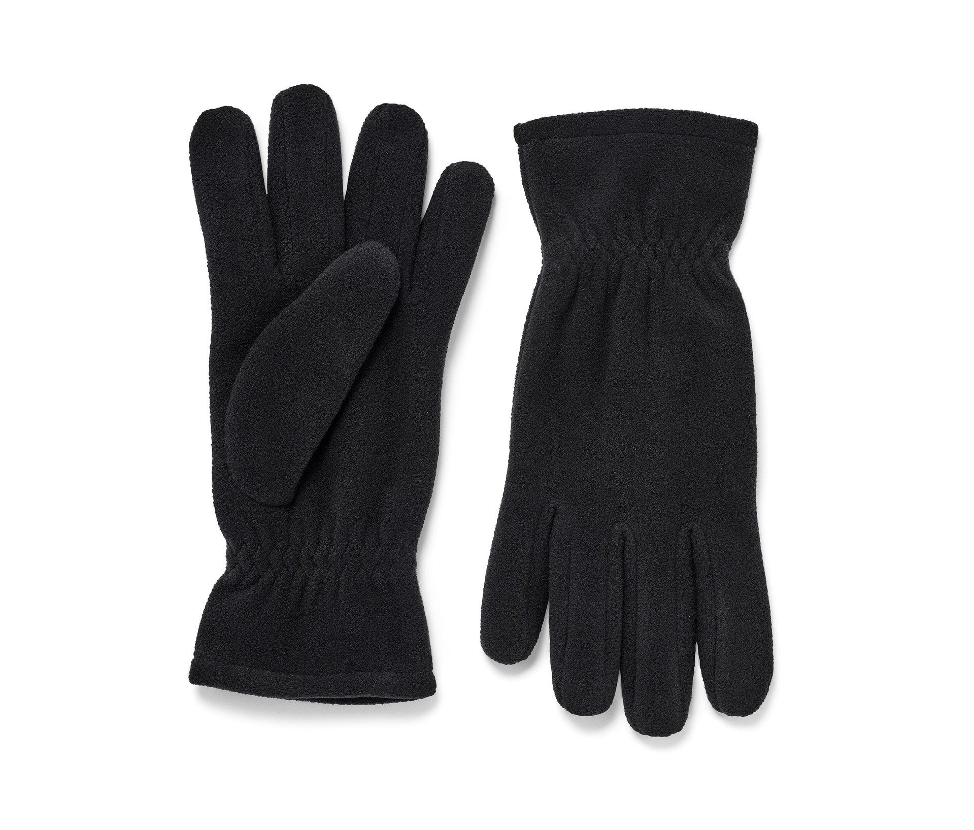 Tchibo - Rękawiczki z mikropolaru - unisex- czarny