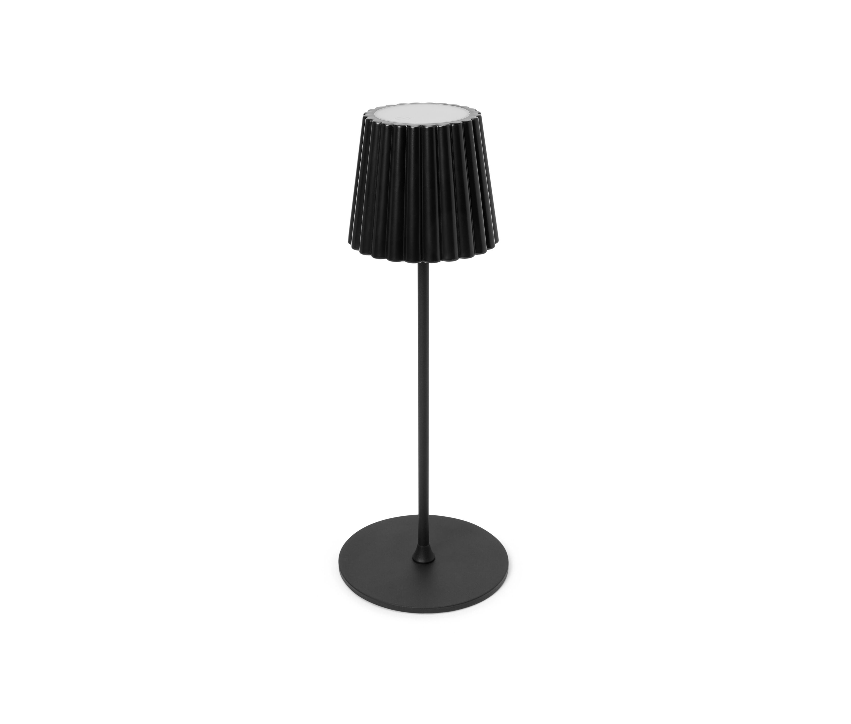 Tchibo - Akumulatorowa lampa stołowa LED do użytku na zewnątrz - kolor: czarny