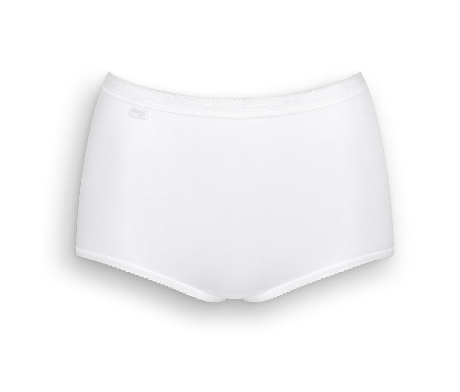 Białe figi sloggi Basic+ Maxi C3P.