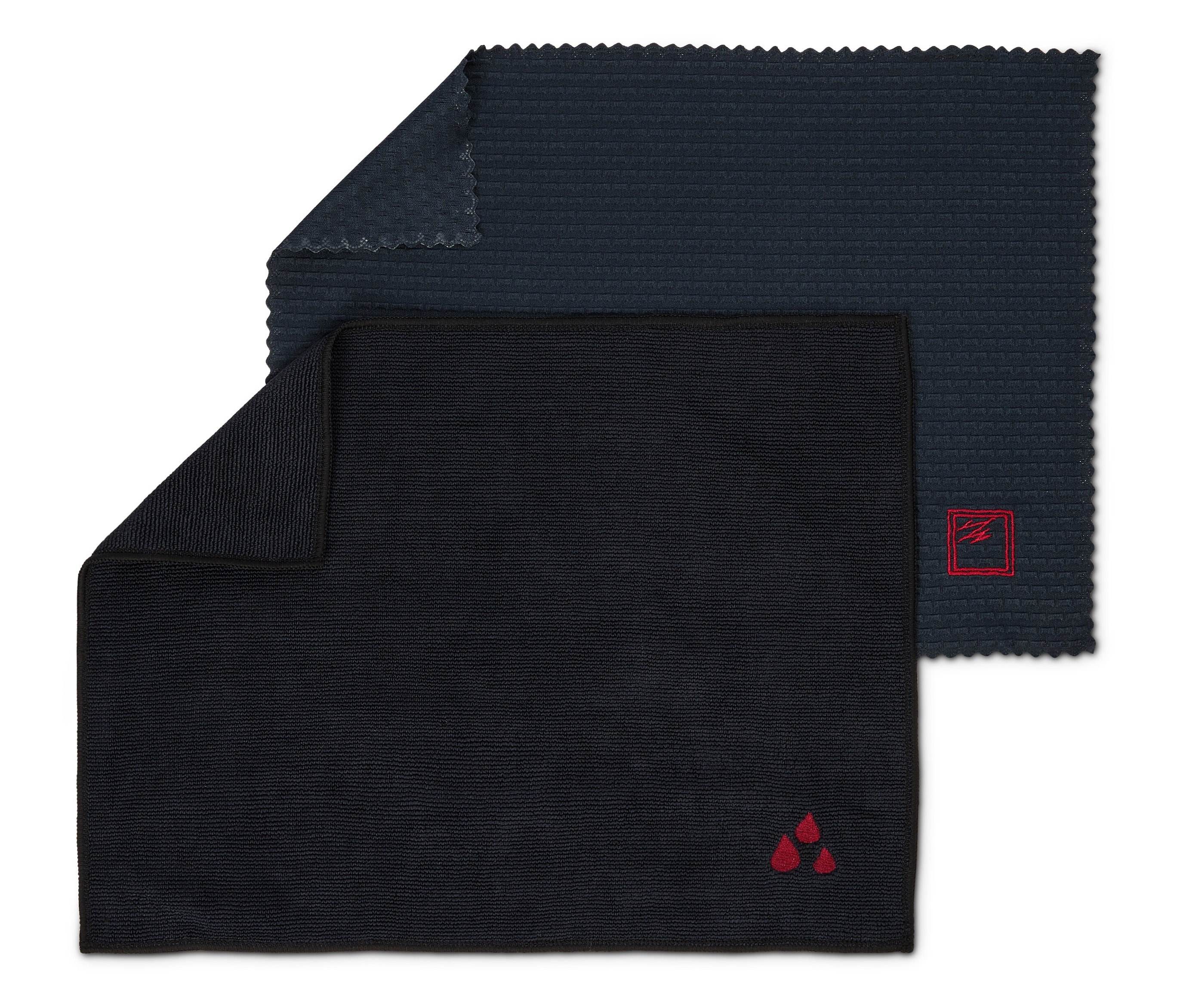 Tchibo - Ściereczki do czyszczenia szkła i luster - kolor: niebieski