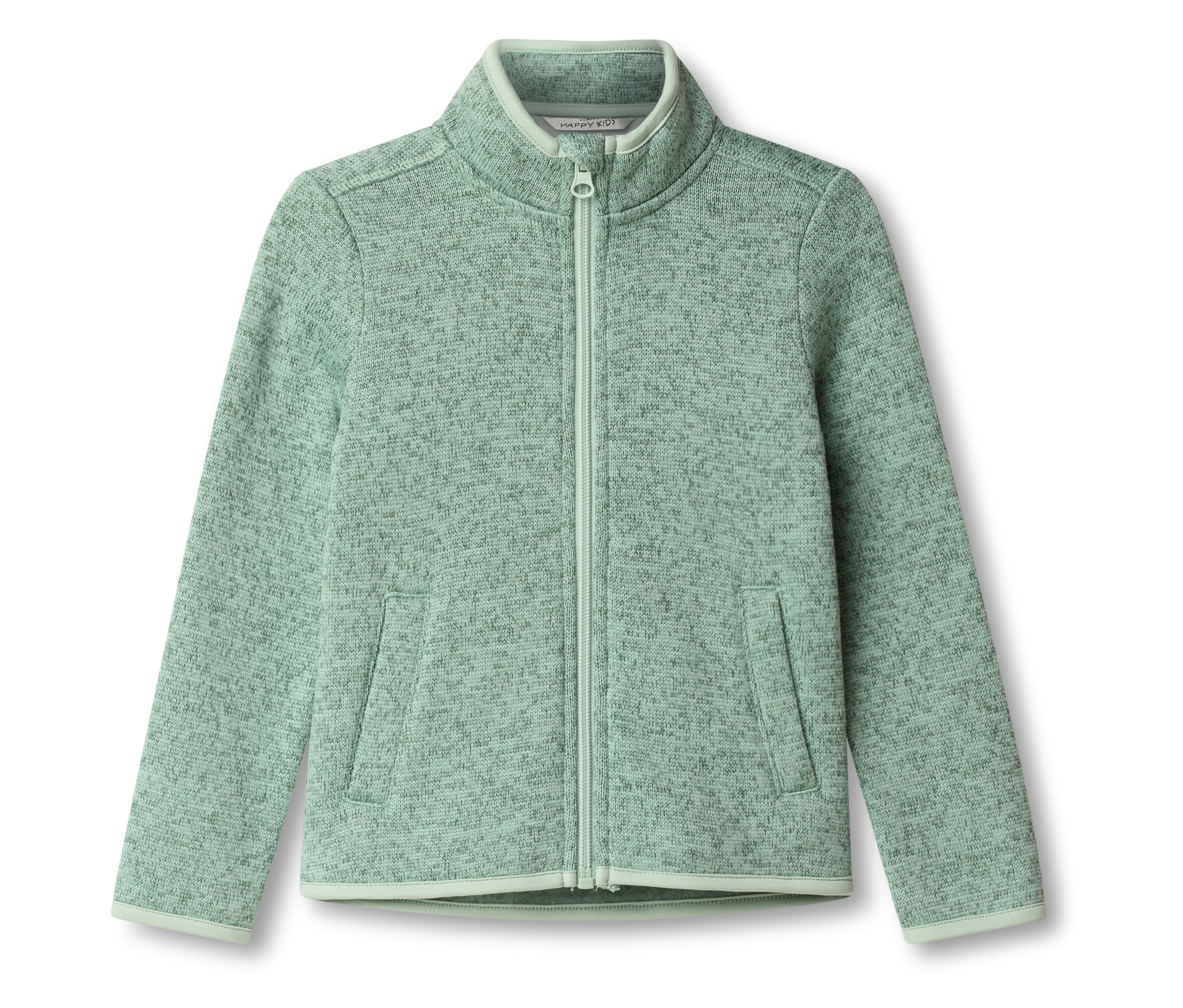 Tchibo - Kurtka z dzianiny polarowej- zielony