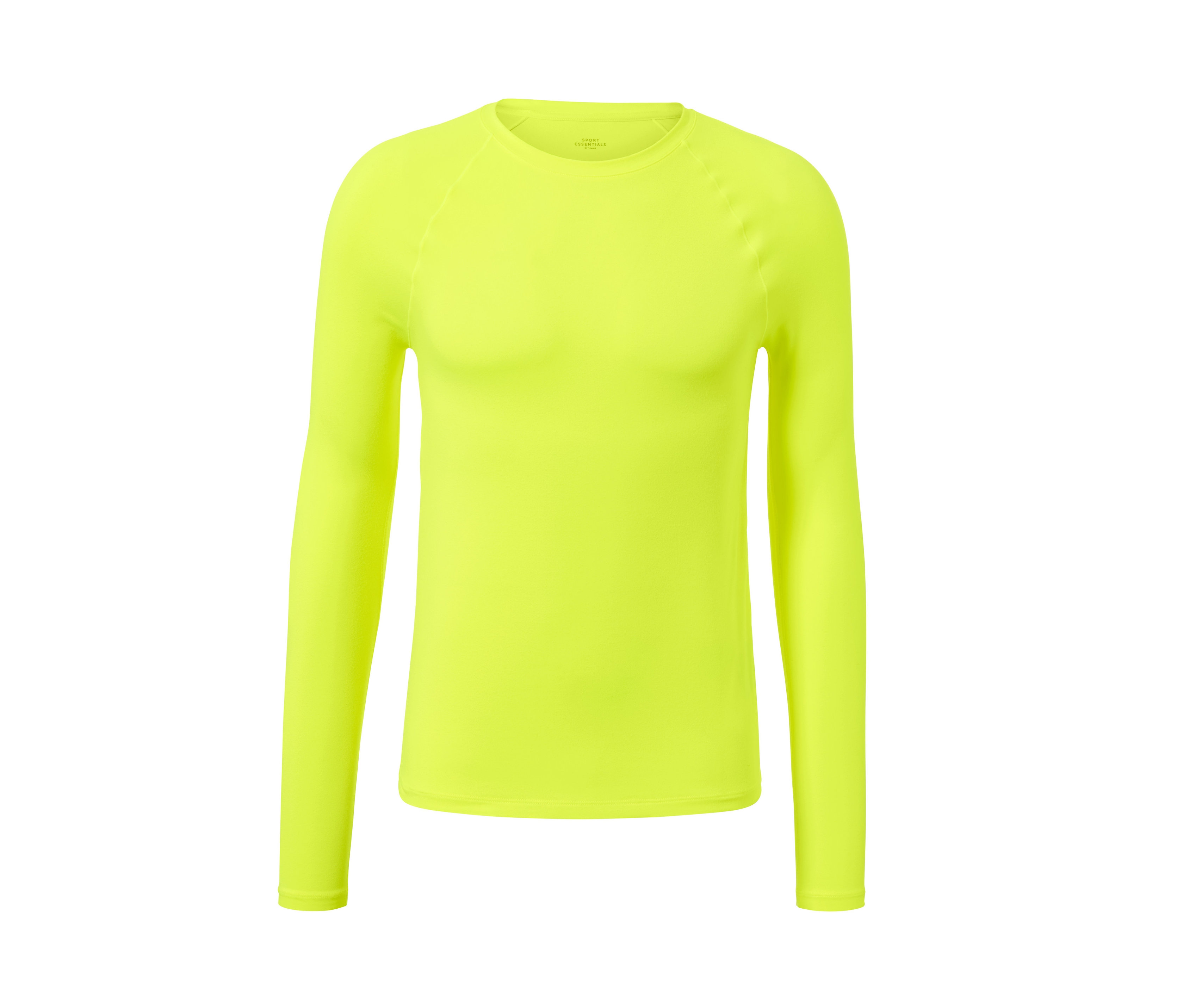 Tchibo - Koszulka funkcyjna z długim rękawem, żółty