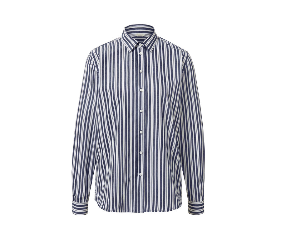 Koszula z popeliny w paski.