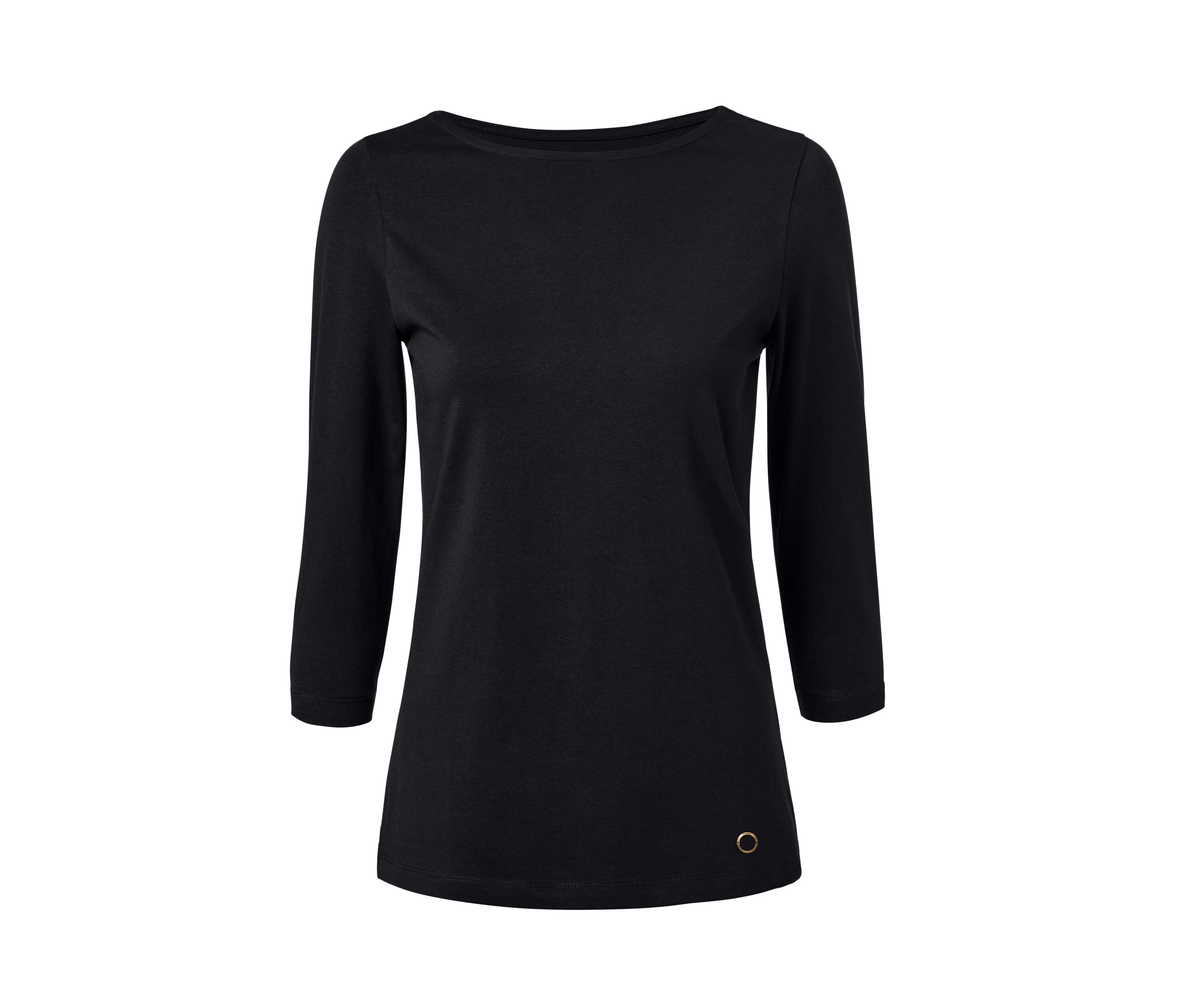 Tchibo - Koszulka z rękawami o długości 3/4- czarny
