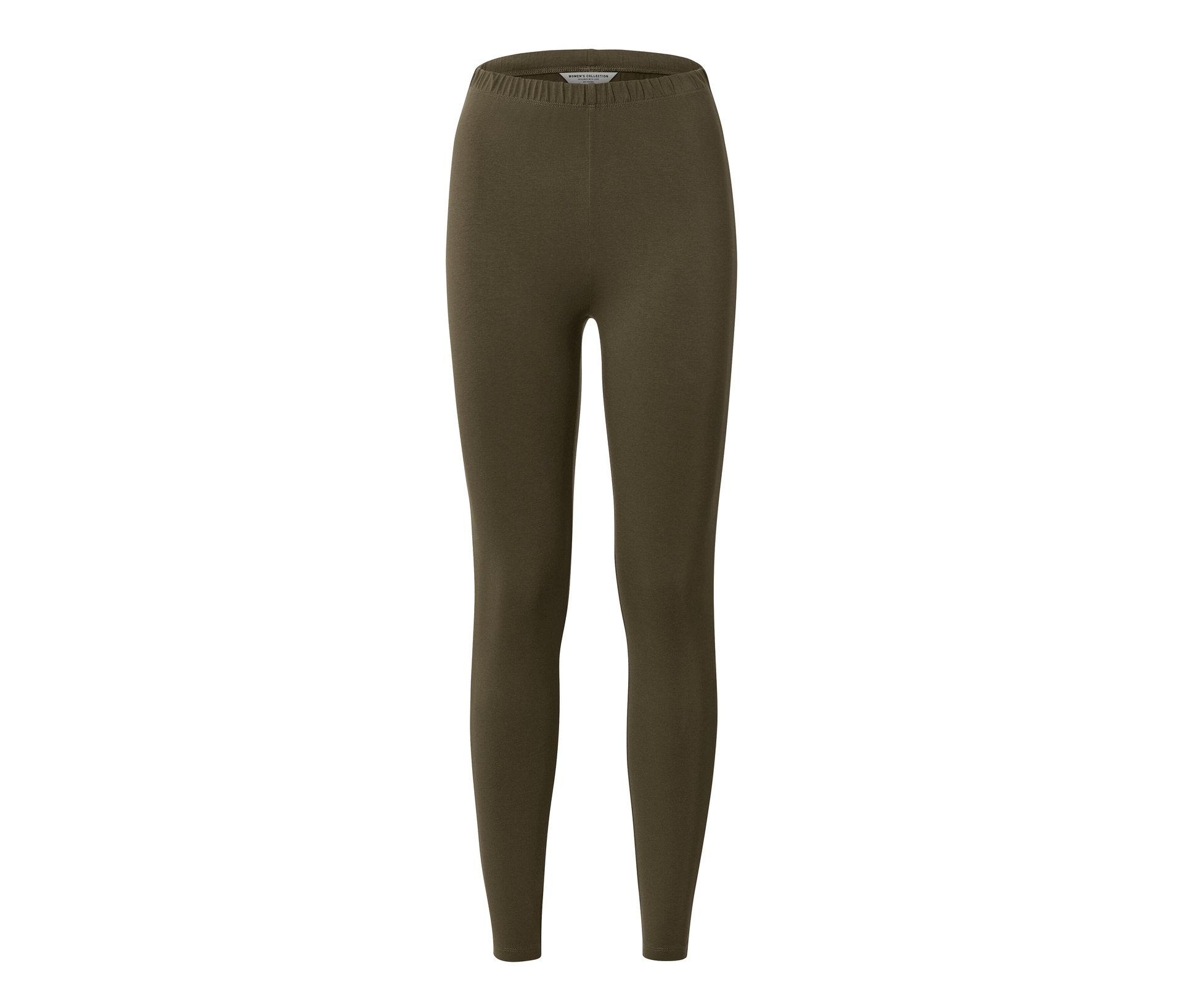 Tchibo - Legginsy z lamówką- zielony
