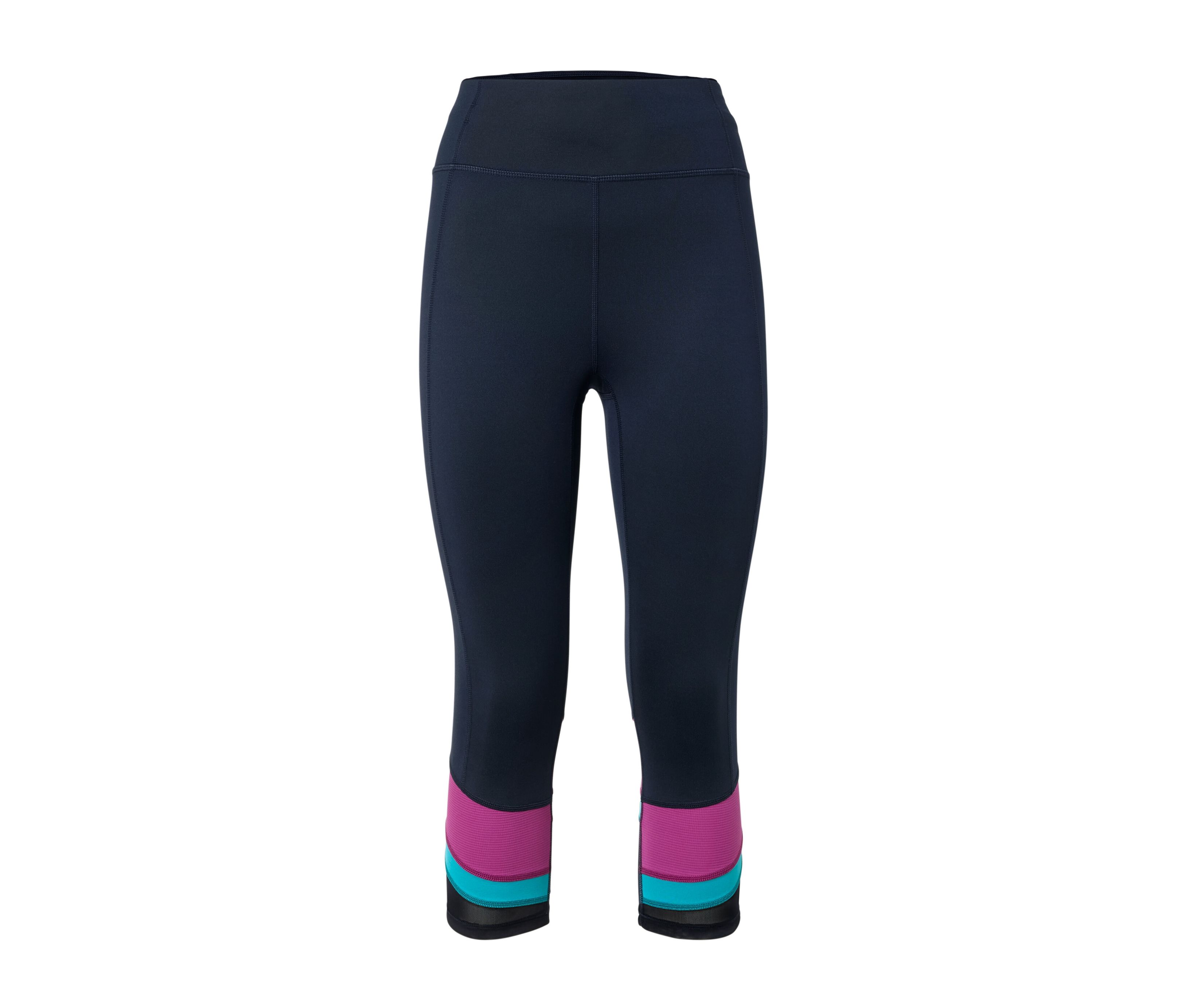 Tchibo - Legginsy sportowe o długości 3/4, turkusowy/niebieski