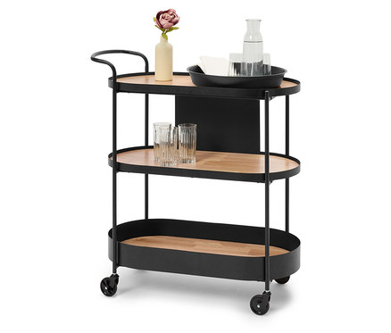 Wózek kuchenny z tacą