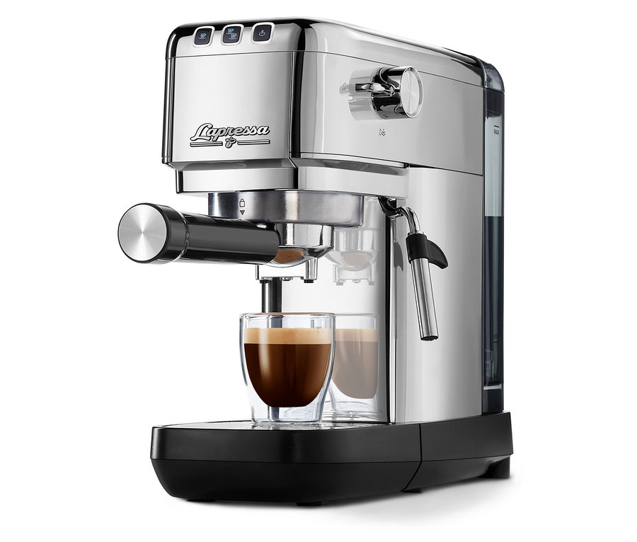 Ekspres kolbowy do kawy »Lapressa«, srebrny