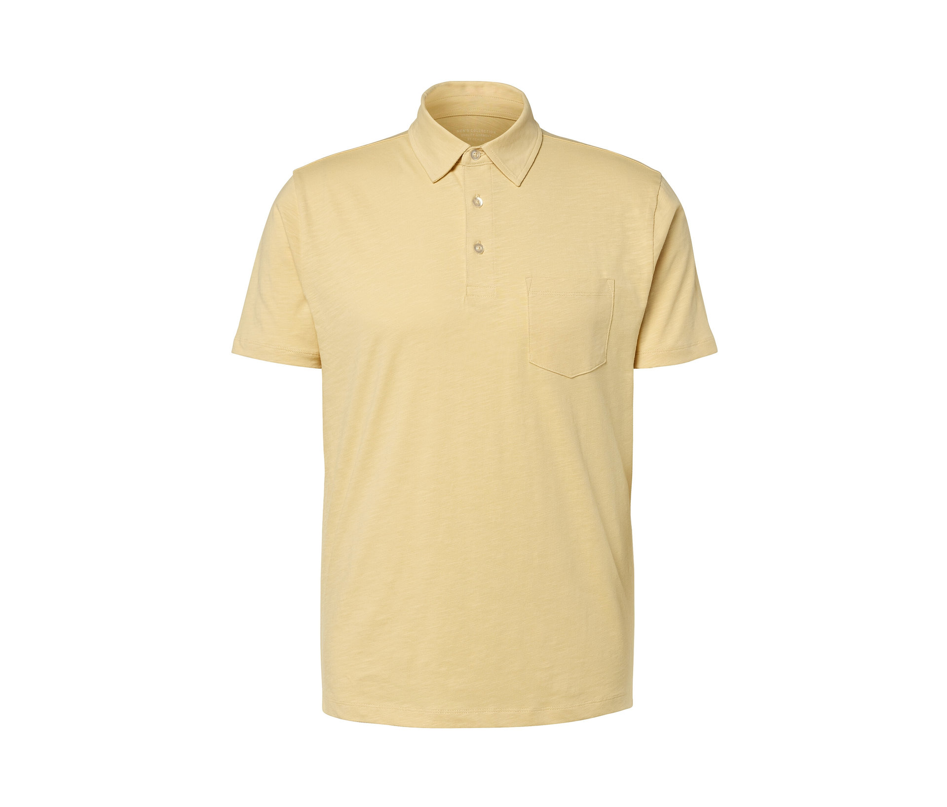 Tchibo - Dżersejowa koszulka polo- żółty