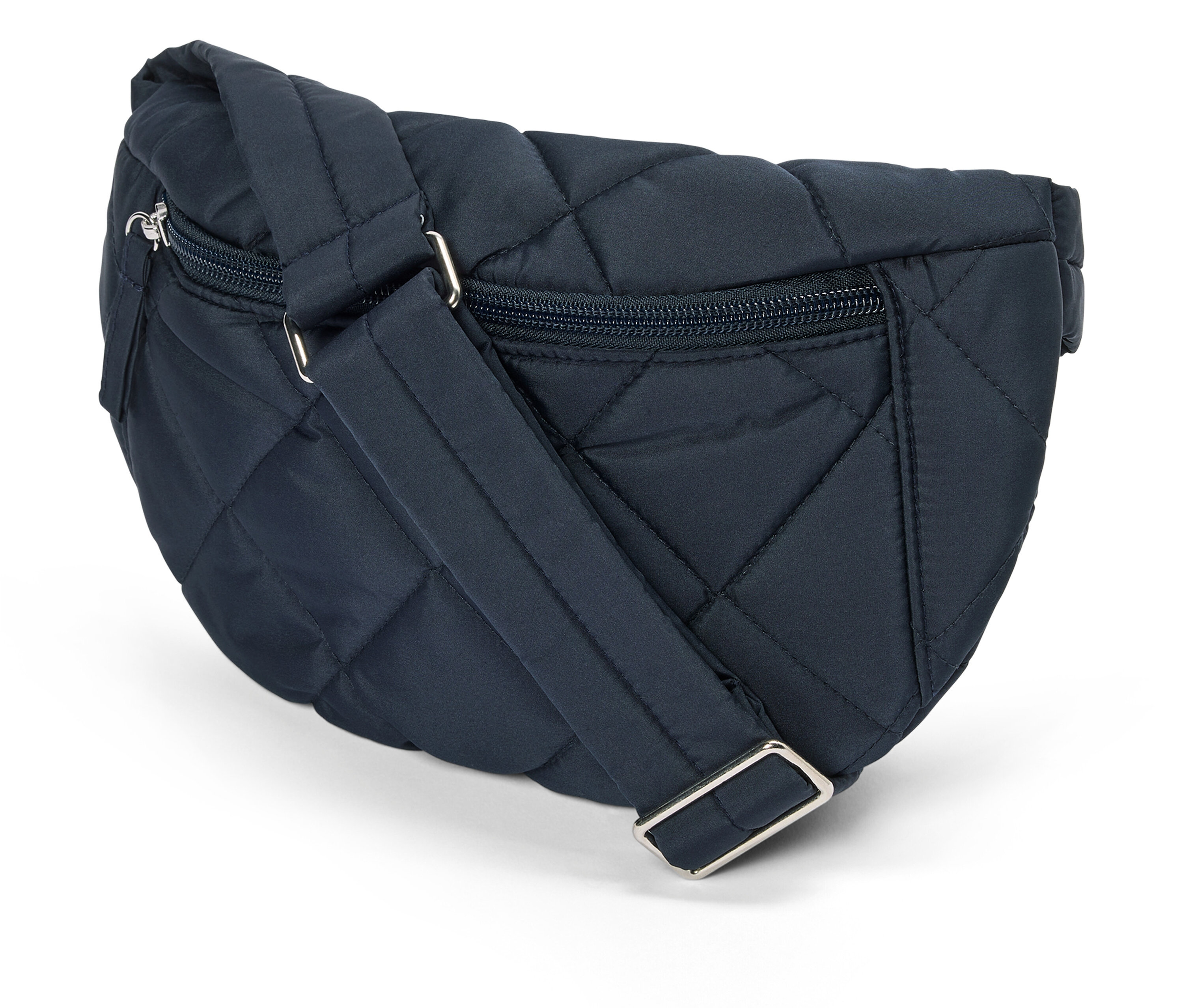 Tchibo - Pikowana torba na ramię - kolor: niebieski