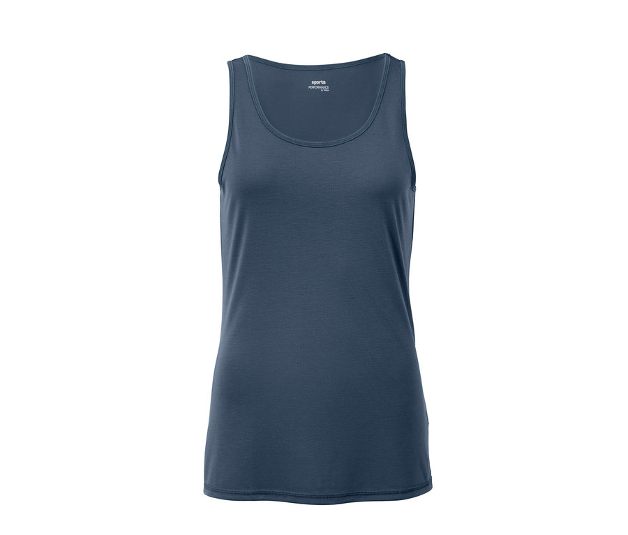 Niebieska koszulka sportowa 2 w 1.