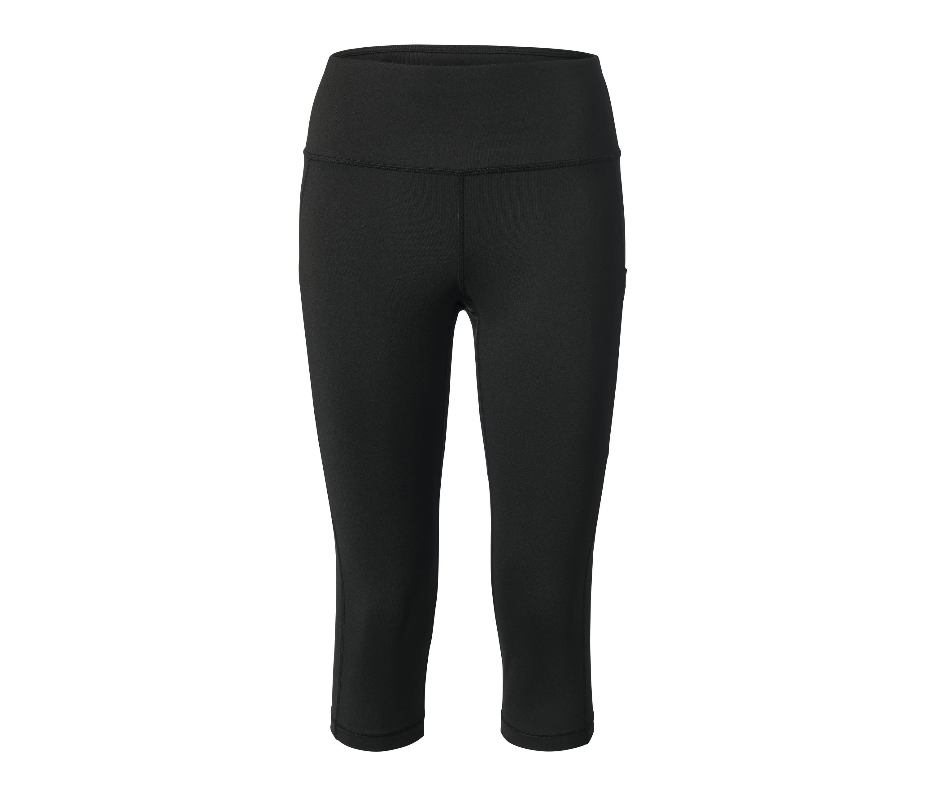 Tchibo - Legginsy sportowe o długości 3/4, czarny