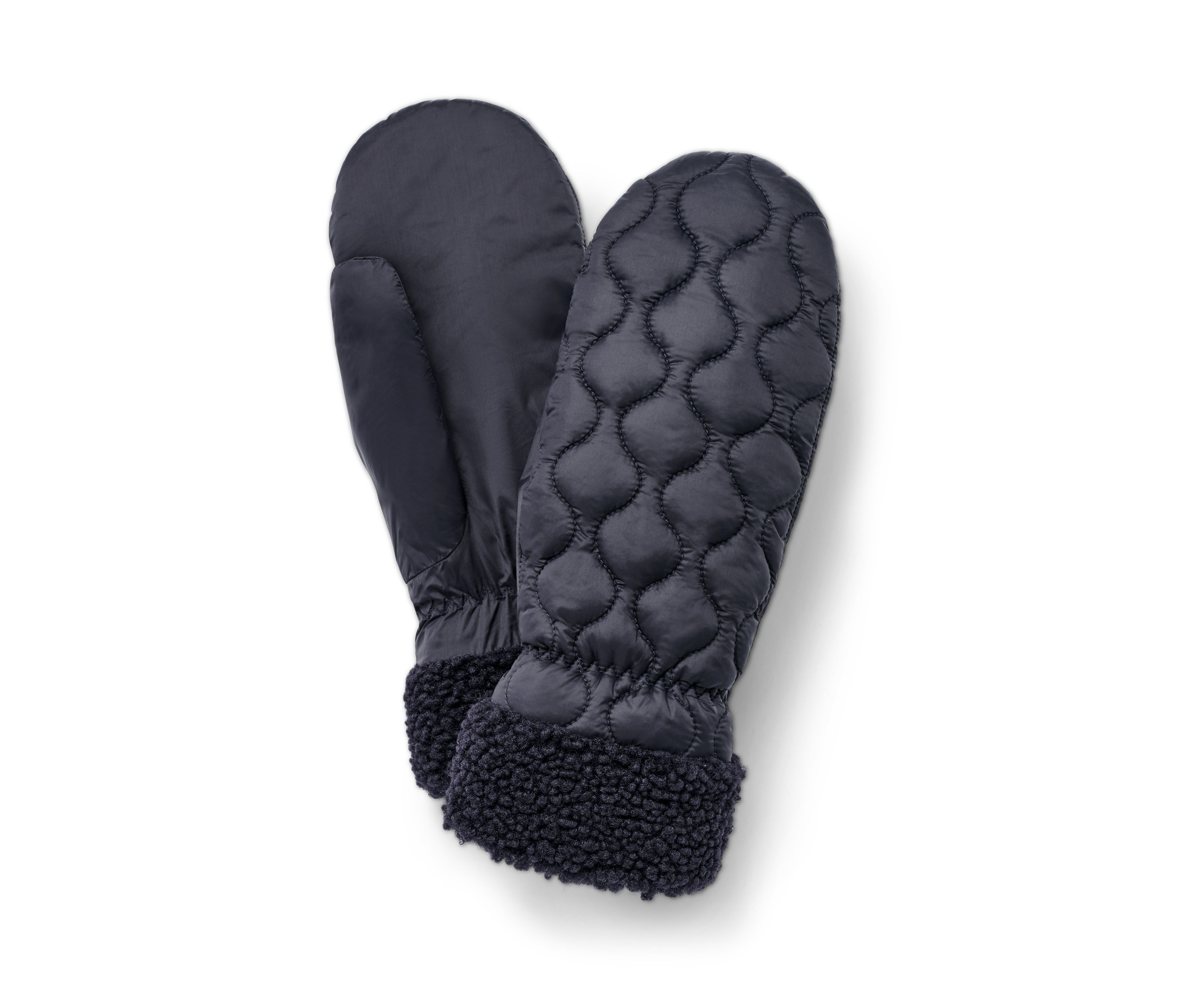 Tchibo - Pikowane rękawiczki z jednym palcem- niebieski