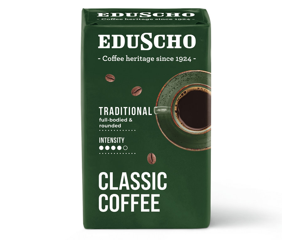 Opakowanie kawy mielonej EDU Classic Traditional 250 g.