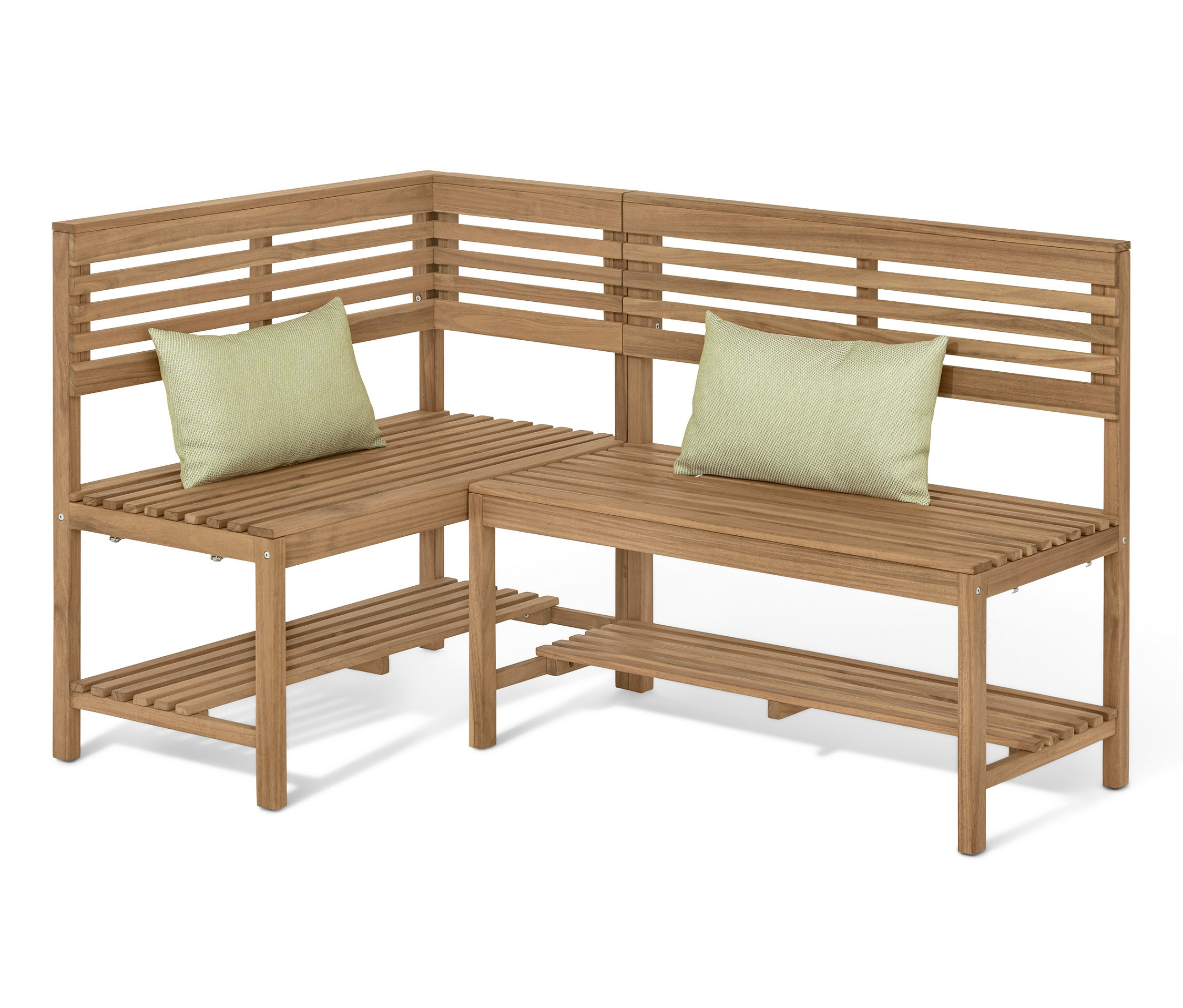 Tchibo - Uniwersalna ławka narożna do jadalni „Lenja” - kolor: brązowy