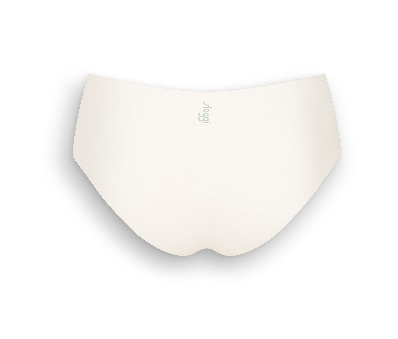 Hipstery sloggi ZERO Feel 2.0 w jedwabistym kolorze białym.